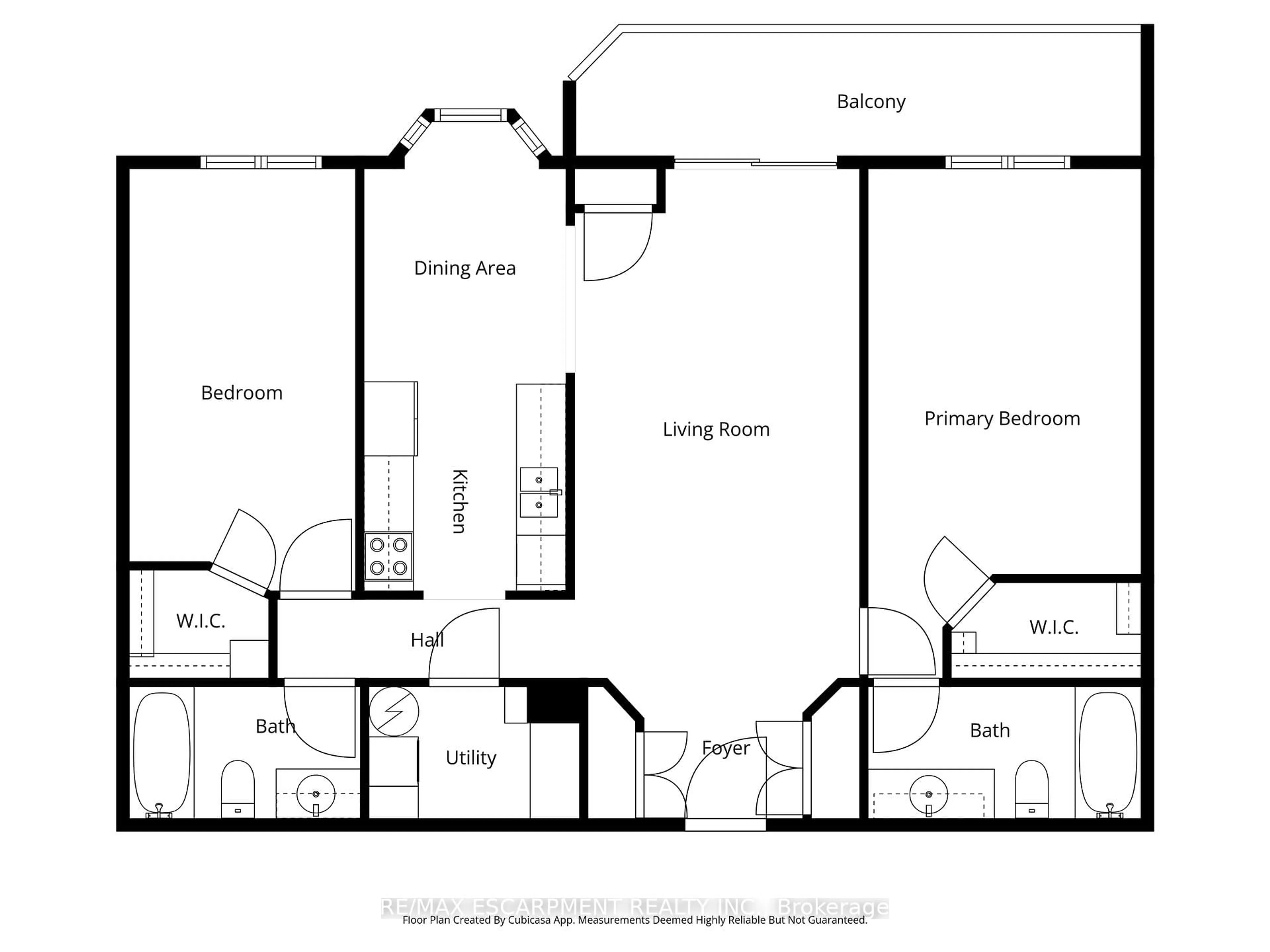 Floor plan for 416 Limeridge Rd #303, Hamilton Ontario L9A 2S7