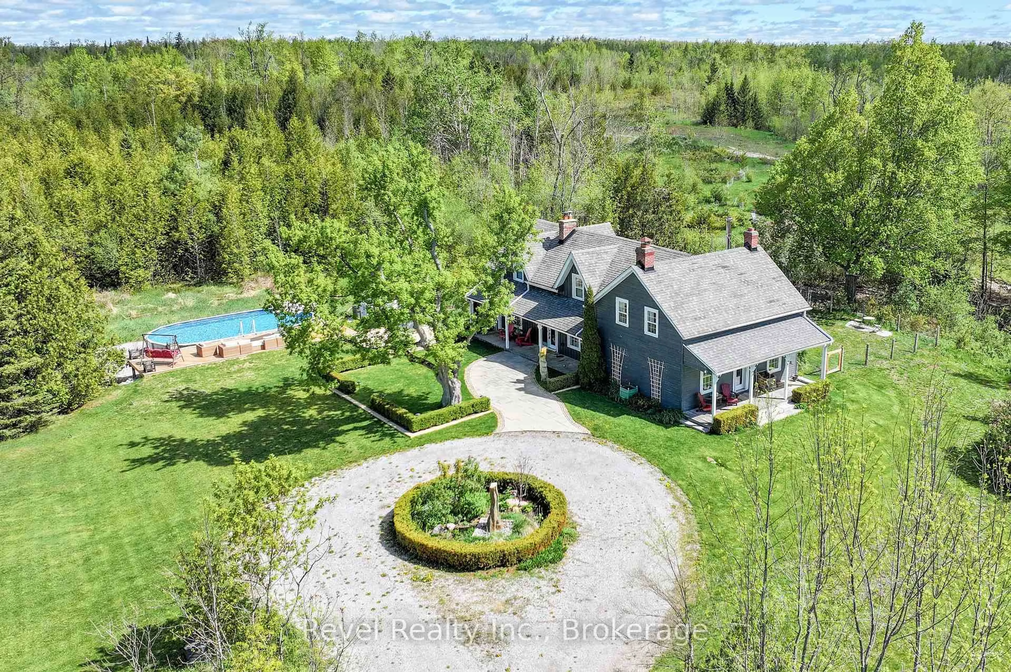 A pic from outside/outdoor area/front of a property/back of a property/a pic from drone, unknown for 291 County Rd 30, Kawartha Lakes Ontario K0M 1L0