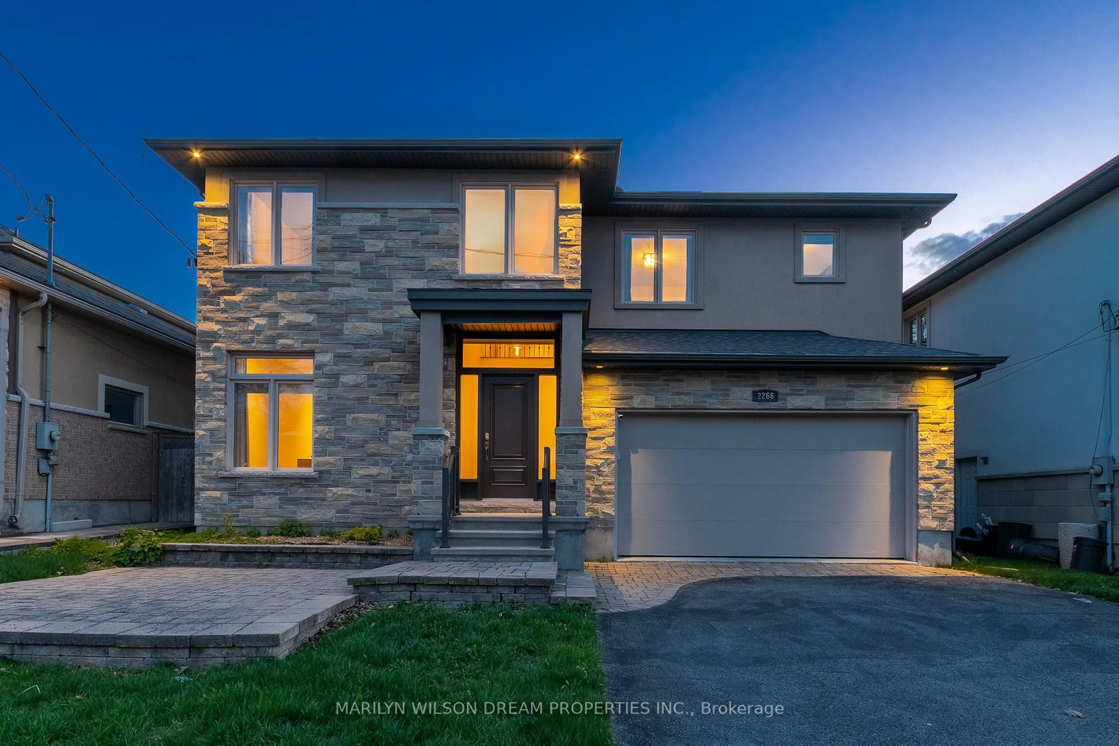Home with brick exterior material, street for 2266 Prospect Ave, Ottawa Ontario K1H 7G4