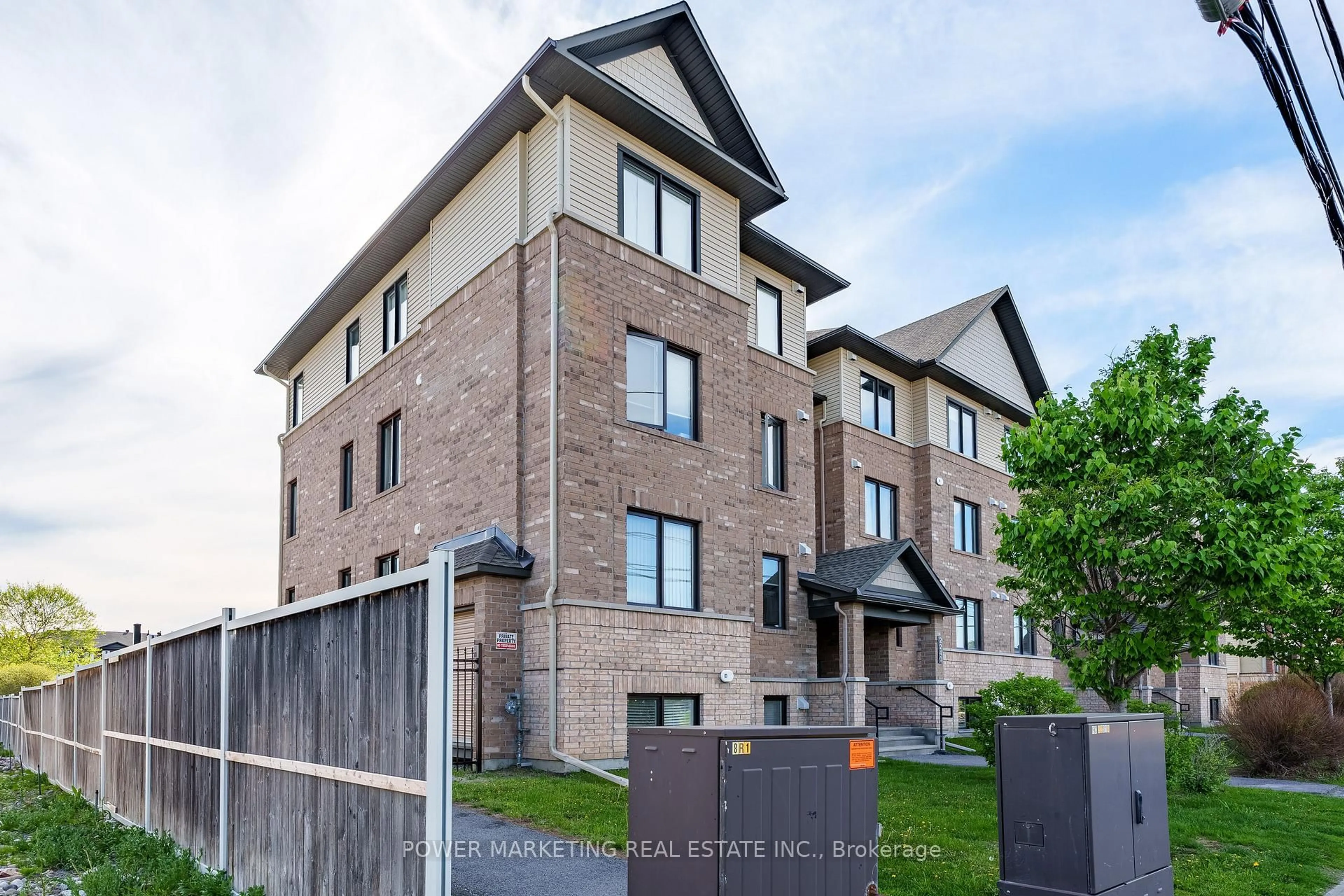 Home with brick exterior material, street for 2240 Tenth Line Rd #8, Ottawa Ontario K4A 0X7