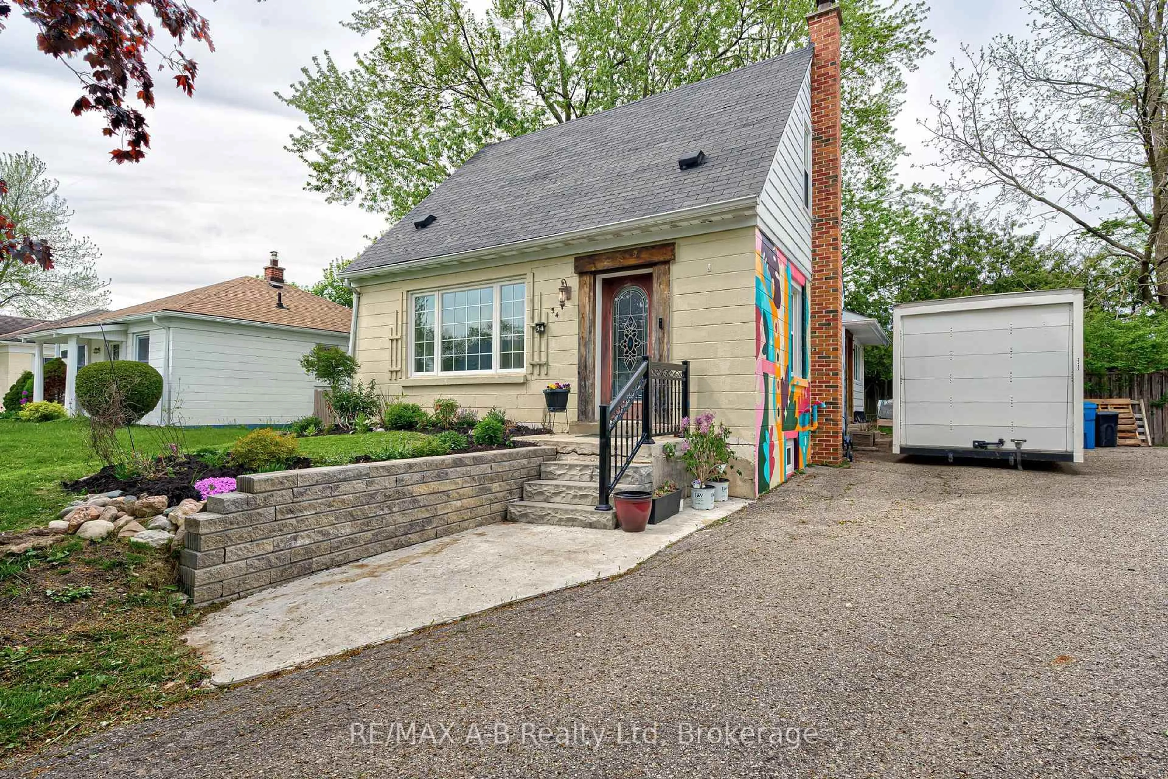 Home with brick exterior material, street for 54 Coriano St, Stratford Ontario N5A 6C3