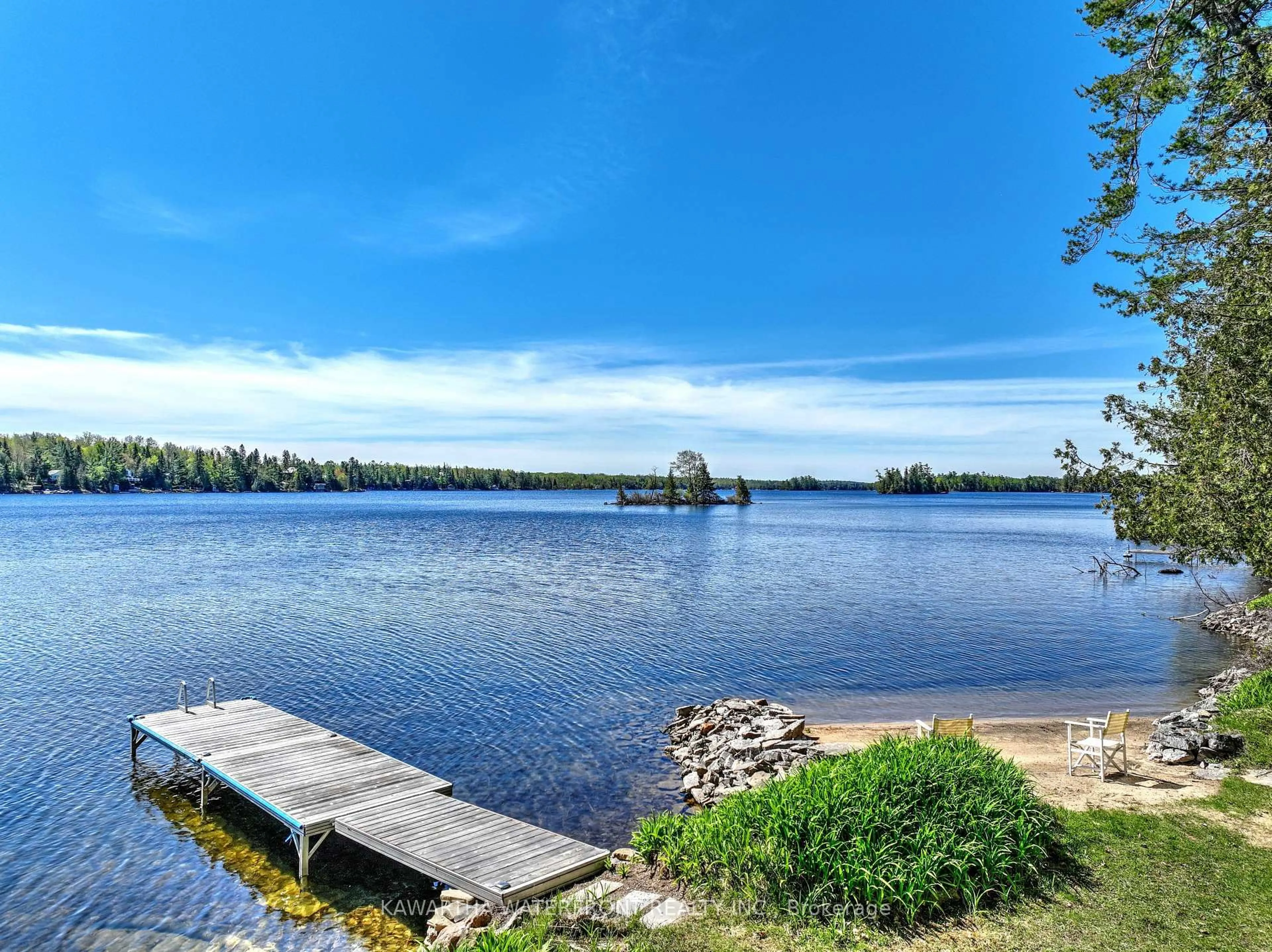 Patio, water/lake/river/ocean view for 103 Shadow Lake 2 Rd, Kawartha Lakes Ontario K0M 2L0