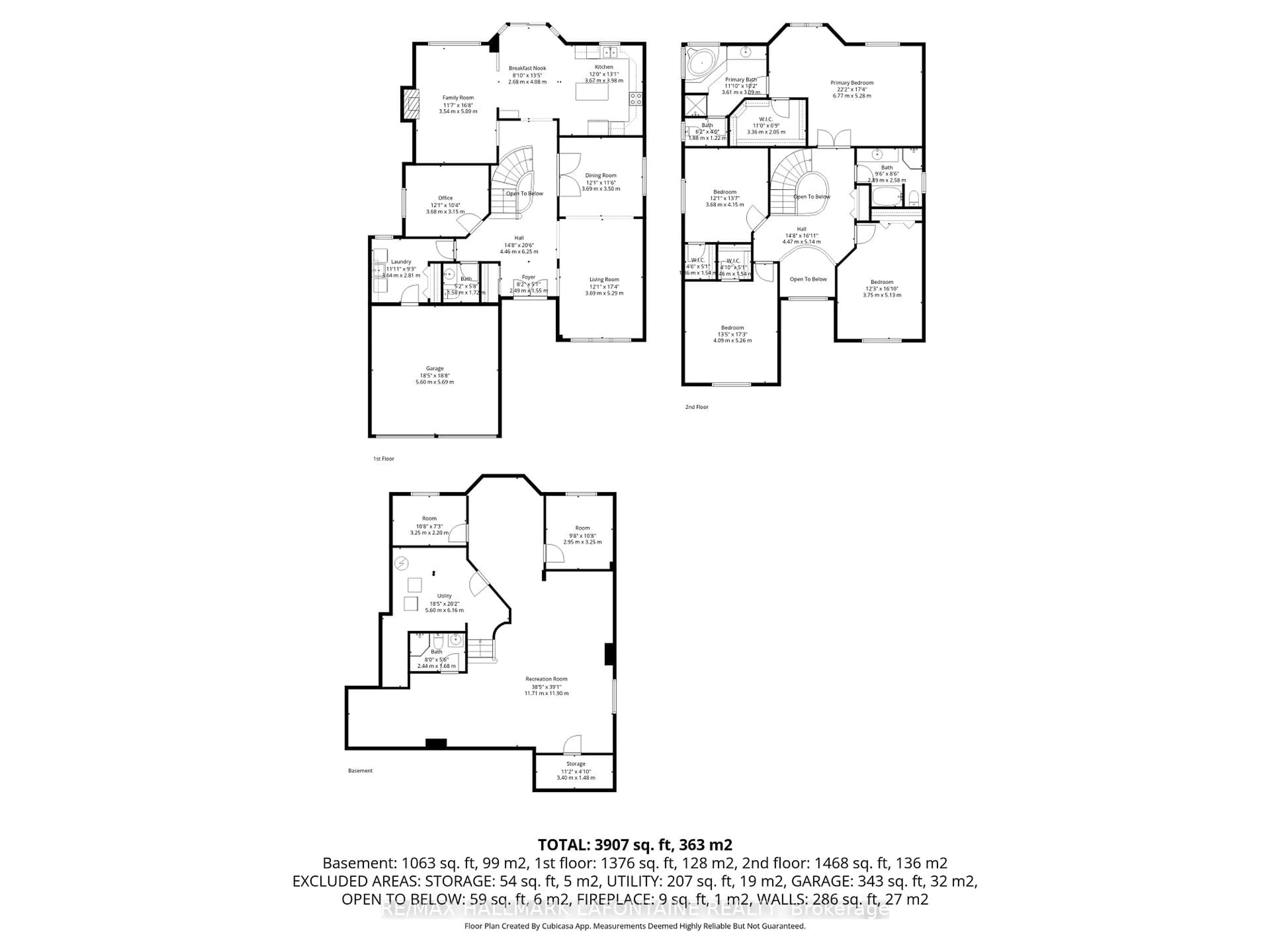 Floor plan for 6 Ash Valley Ave, Barrhaven Ontario K2G 6V3