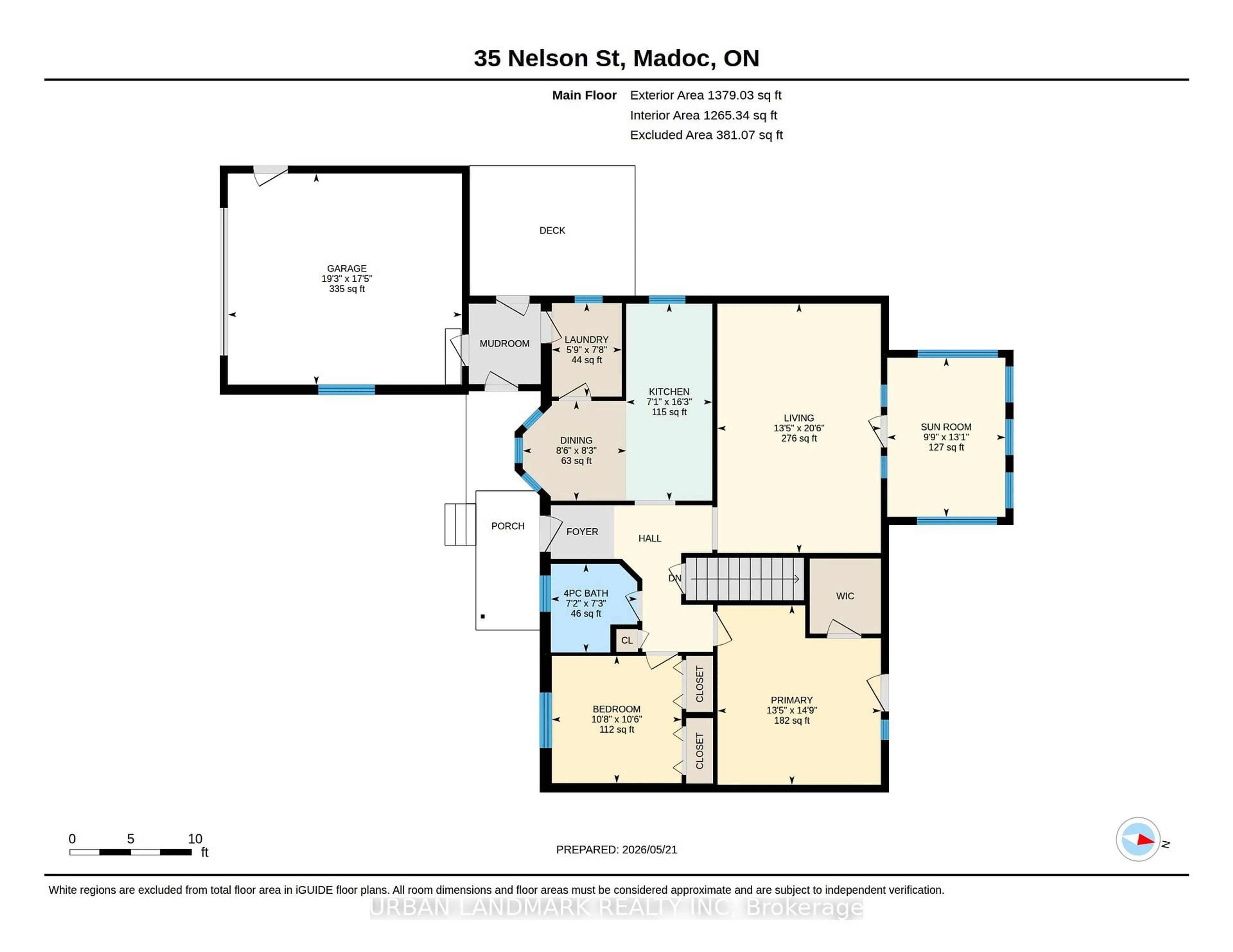 Floor plan for 35 Nelson St, Madoc Ontario K0K 2K0