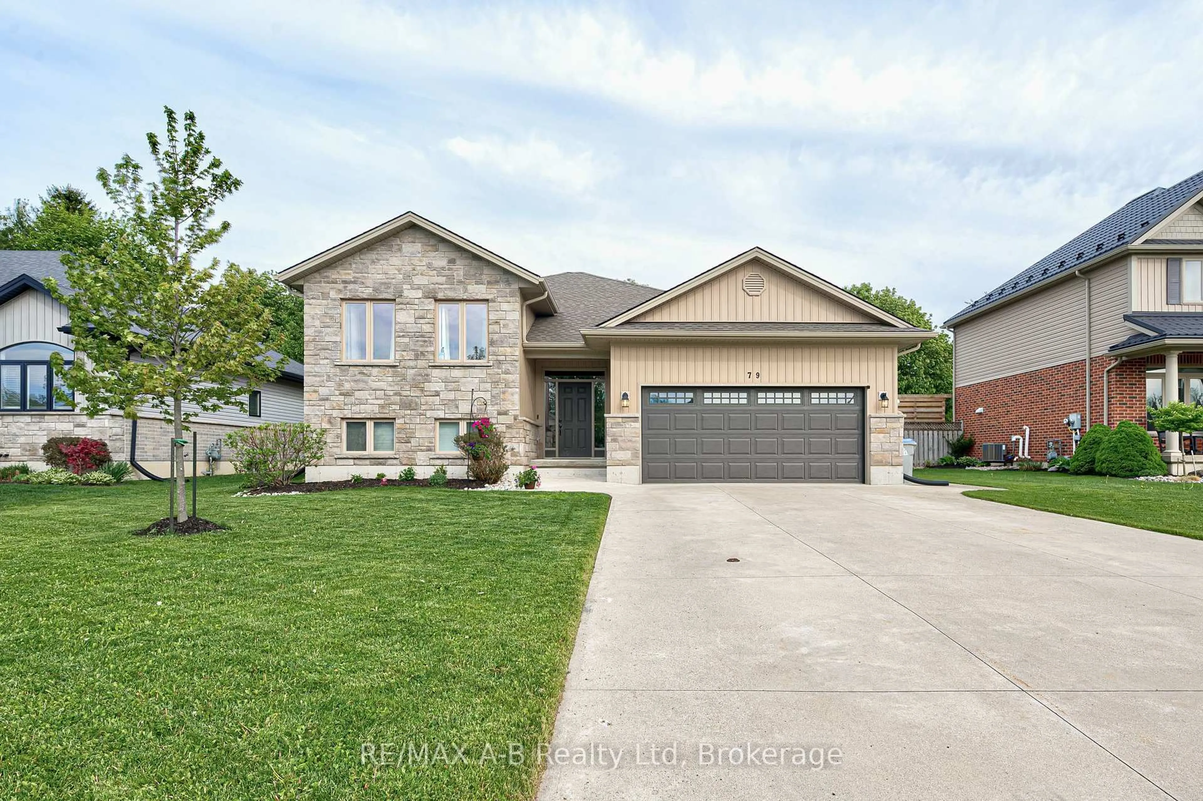 Home with brick exterior material, street for 79 Sylvia St, West Perth Ontario N0K 1N0