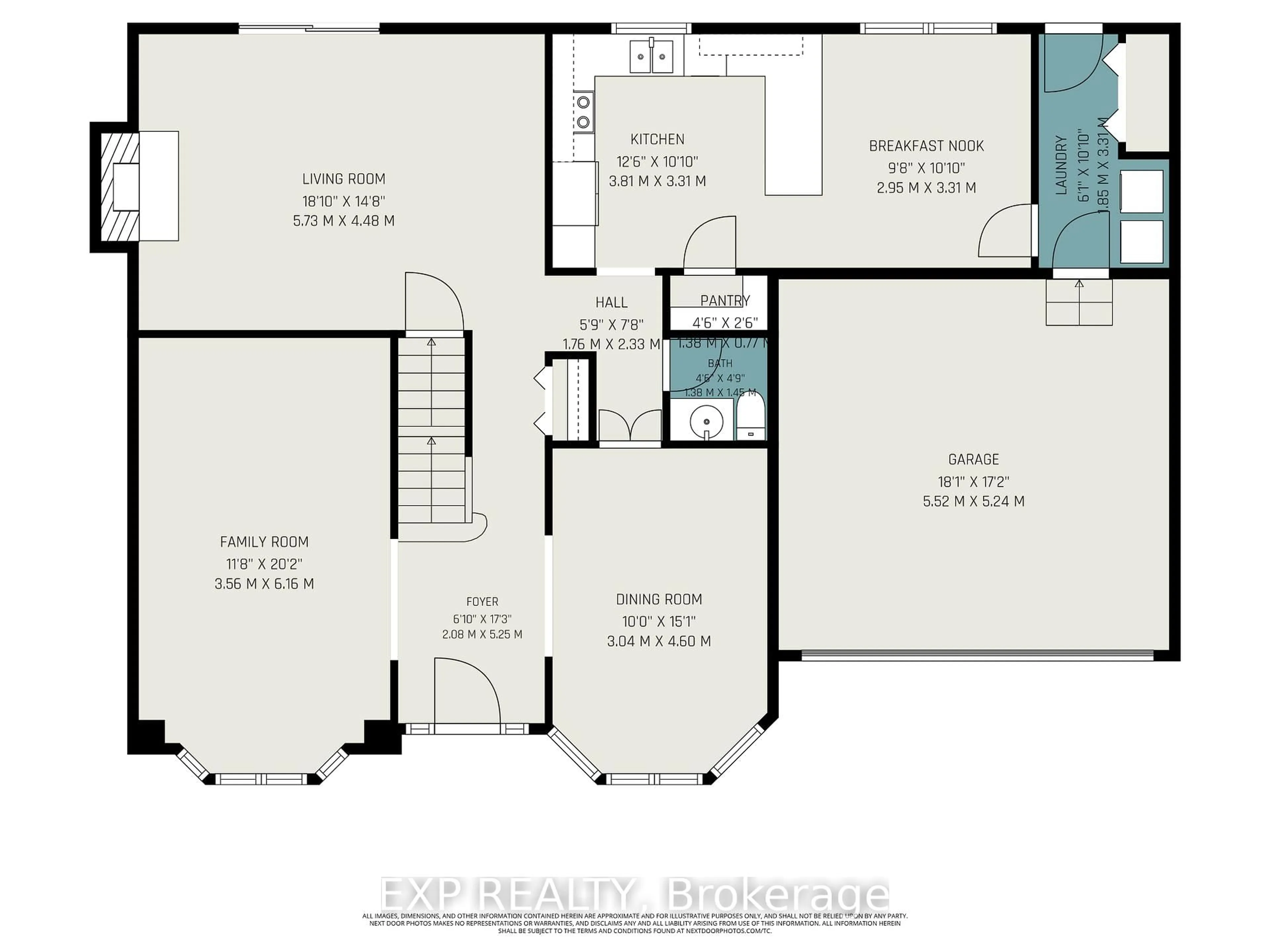 Floor plan for 105 Country Club Dr, Ottawa Ontario K1V 0B4