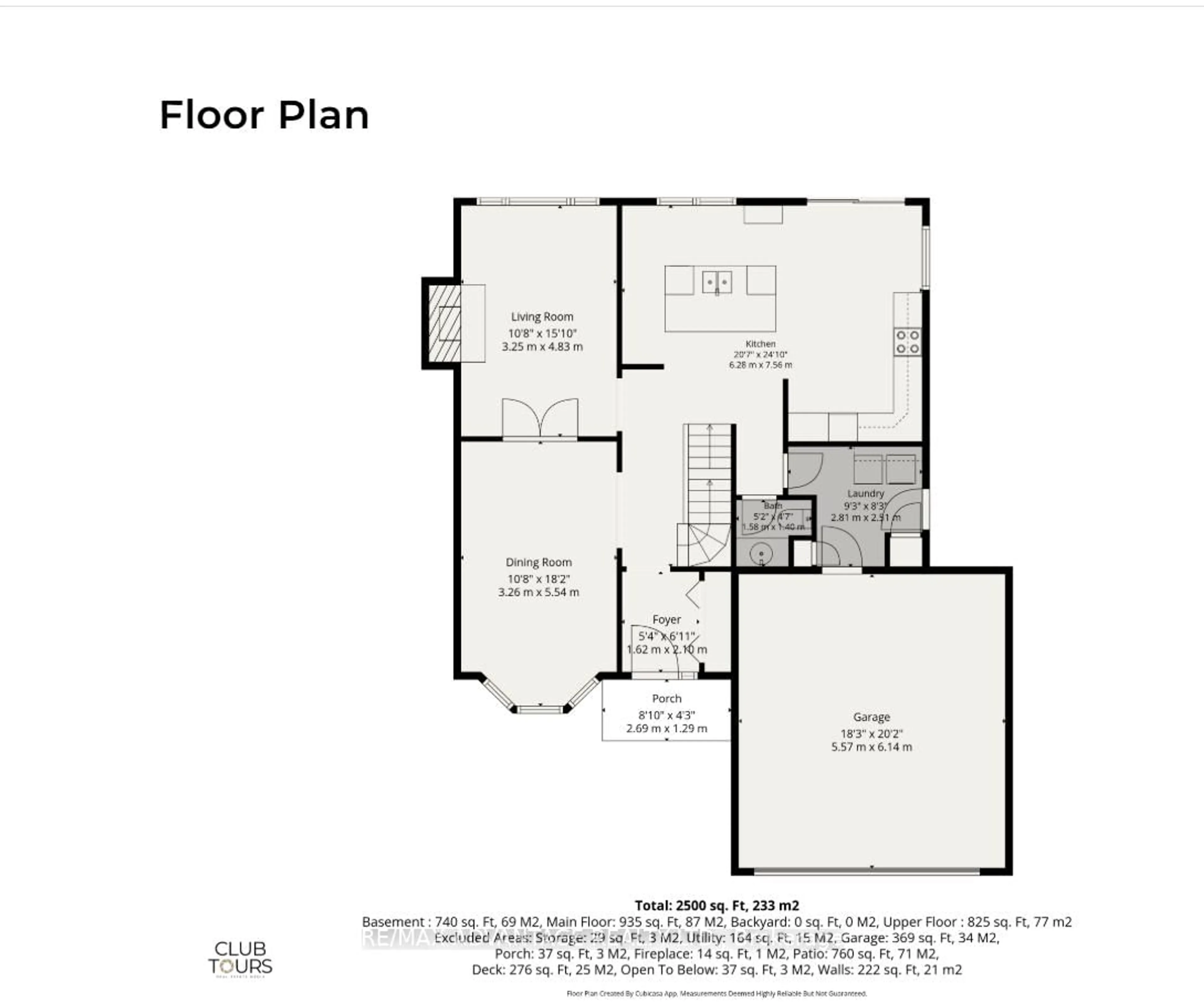 Floor plan for 51 Laurel Cres, London North Ontario N6H 4X5