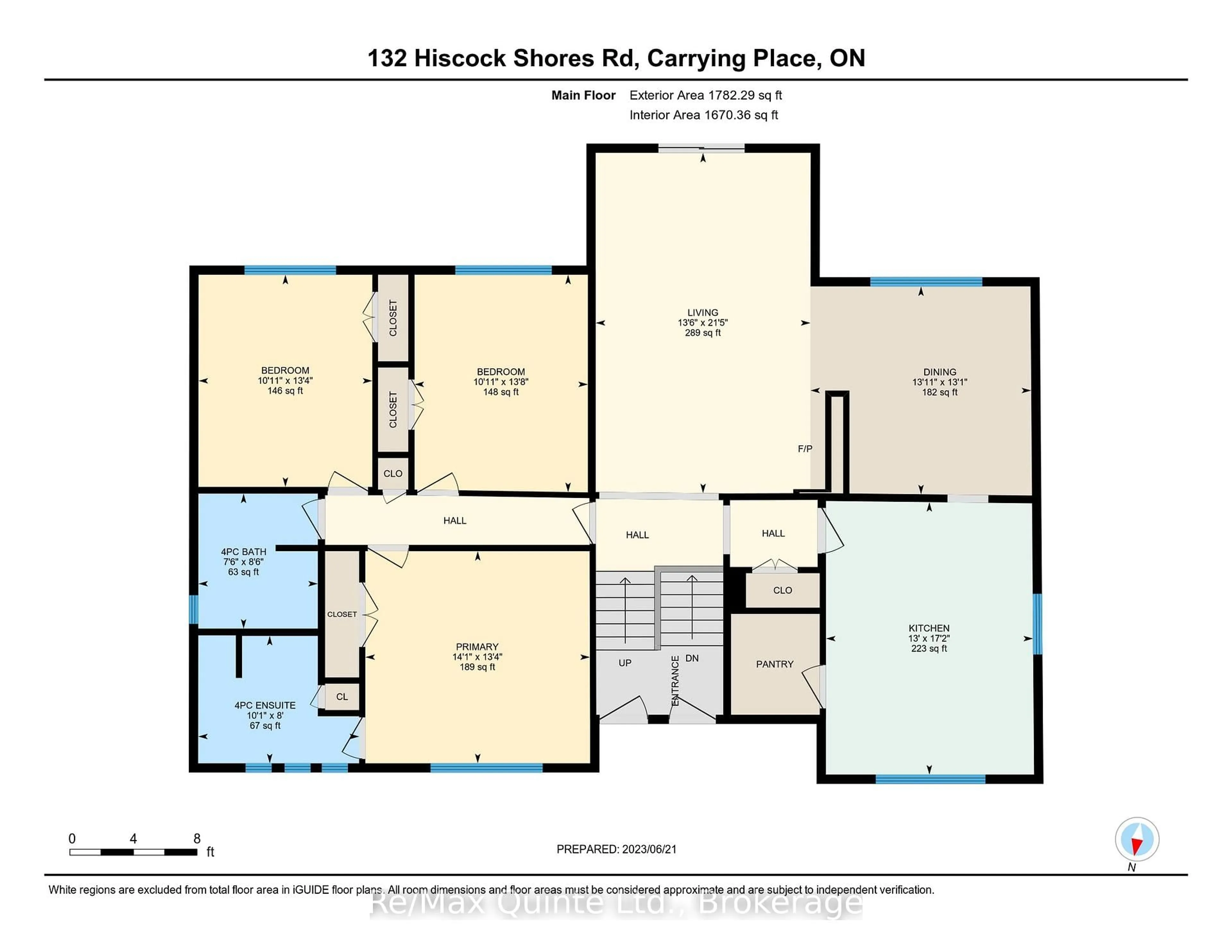 Floor plan for 132 HISCOCK SHORES Rd, Prince Edward County Ontario K0K 1L0