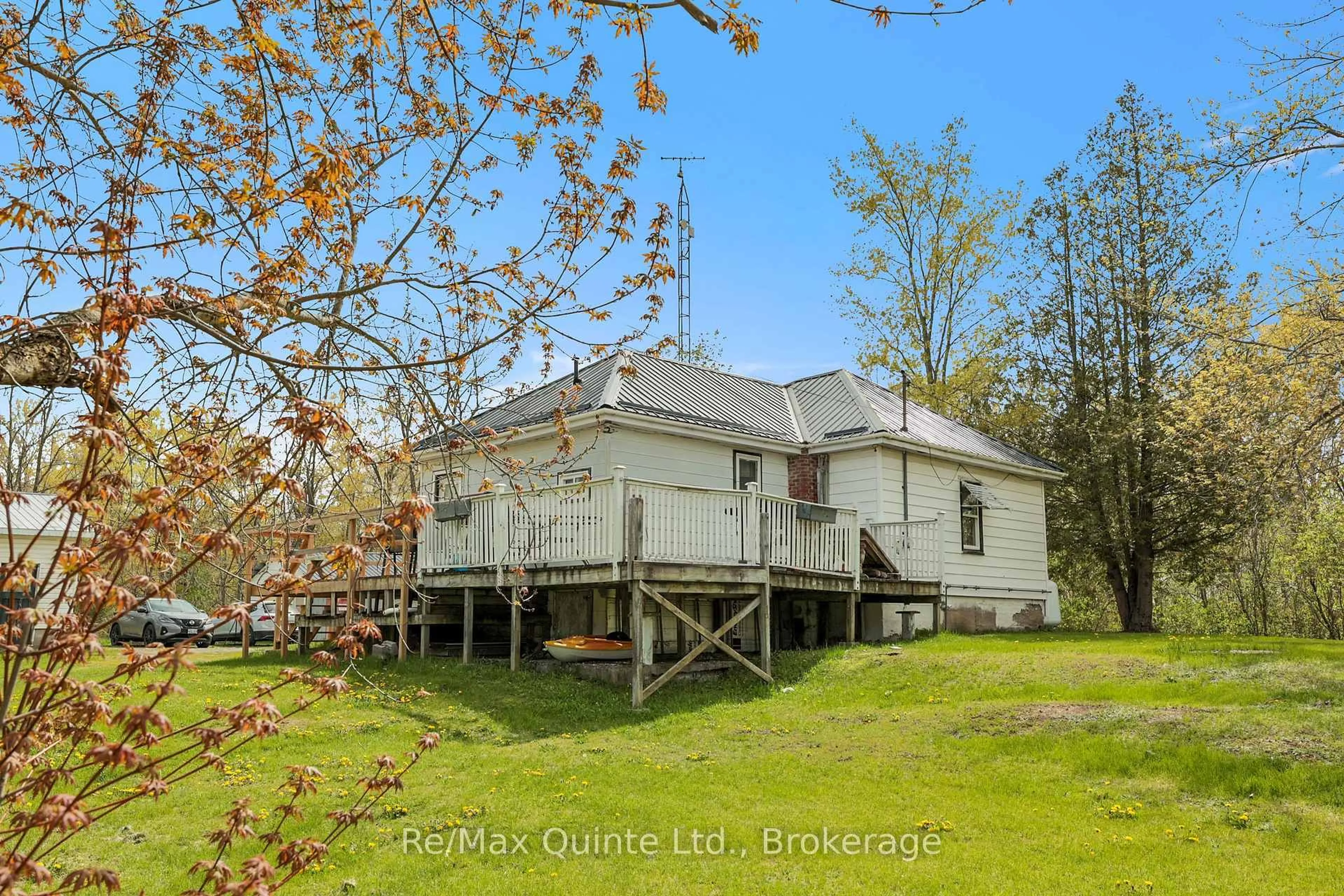 A pic from outside/outdoor area/front of a property/back of a property/a pic from drone, unknown for 13 Douglas Rd, Madoc Ontario K0K 2K0
