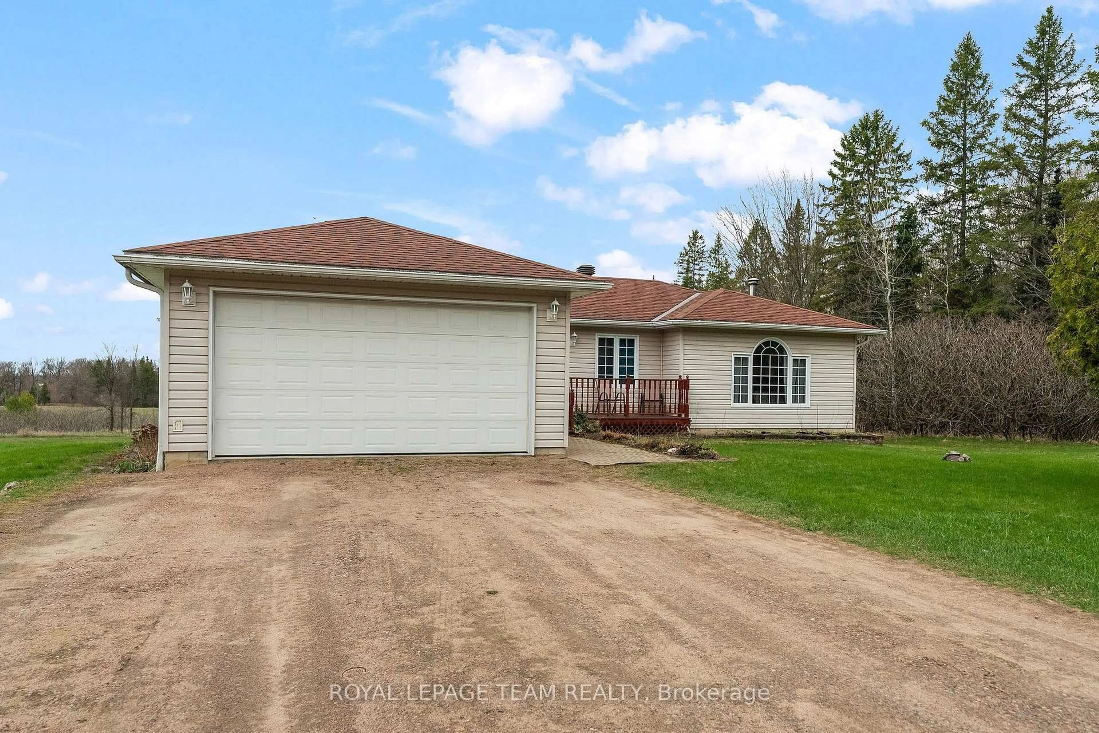 A pic from outside/outdoor area/front of a property/back of a property/a pic from drone, street for 434 Stafford 2nd Line, Cobden Ontario K0J 1K0