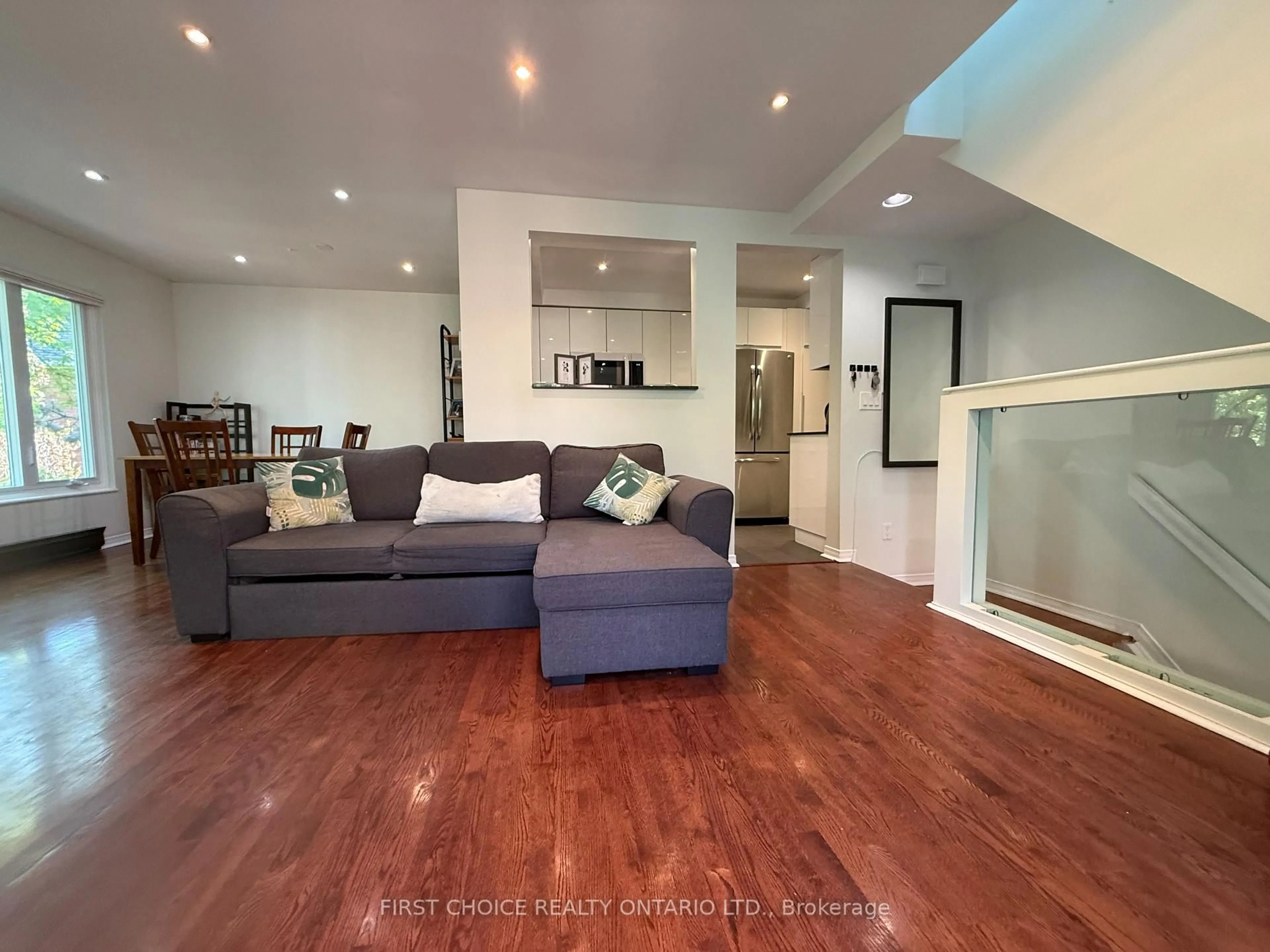Living room with furniture, unknown for 130 Greenfield Ave #C, Ottawa Ontario K1S 5L2
