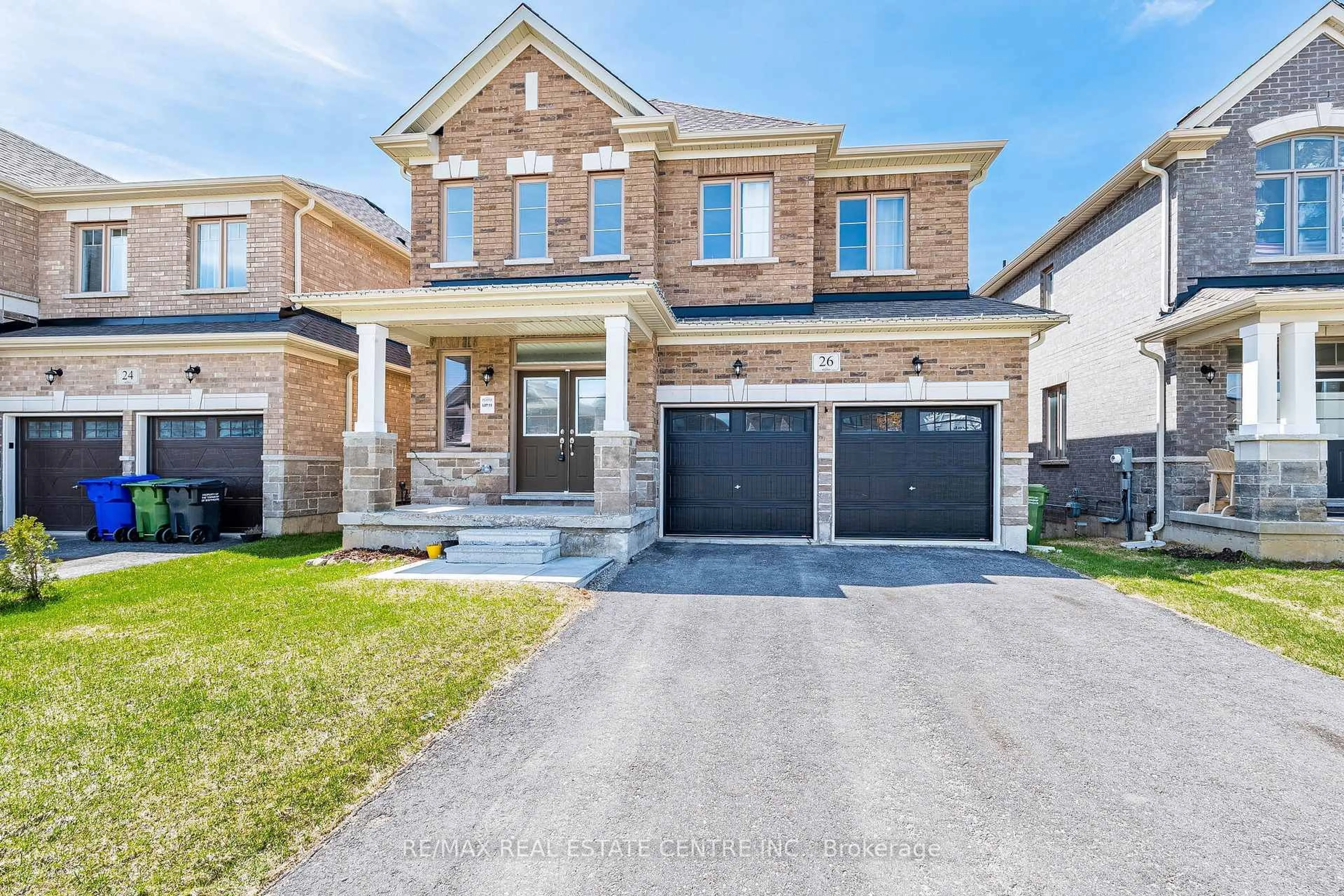 Home with brick exterior material, street for 26 Aitchison Ave, Southgate Ontario N0C 1B0