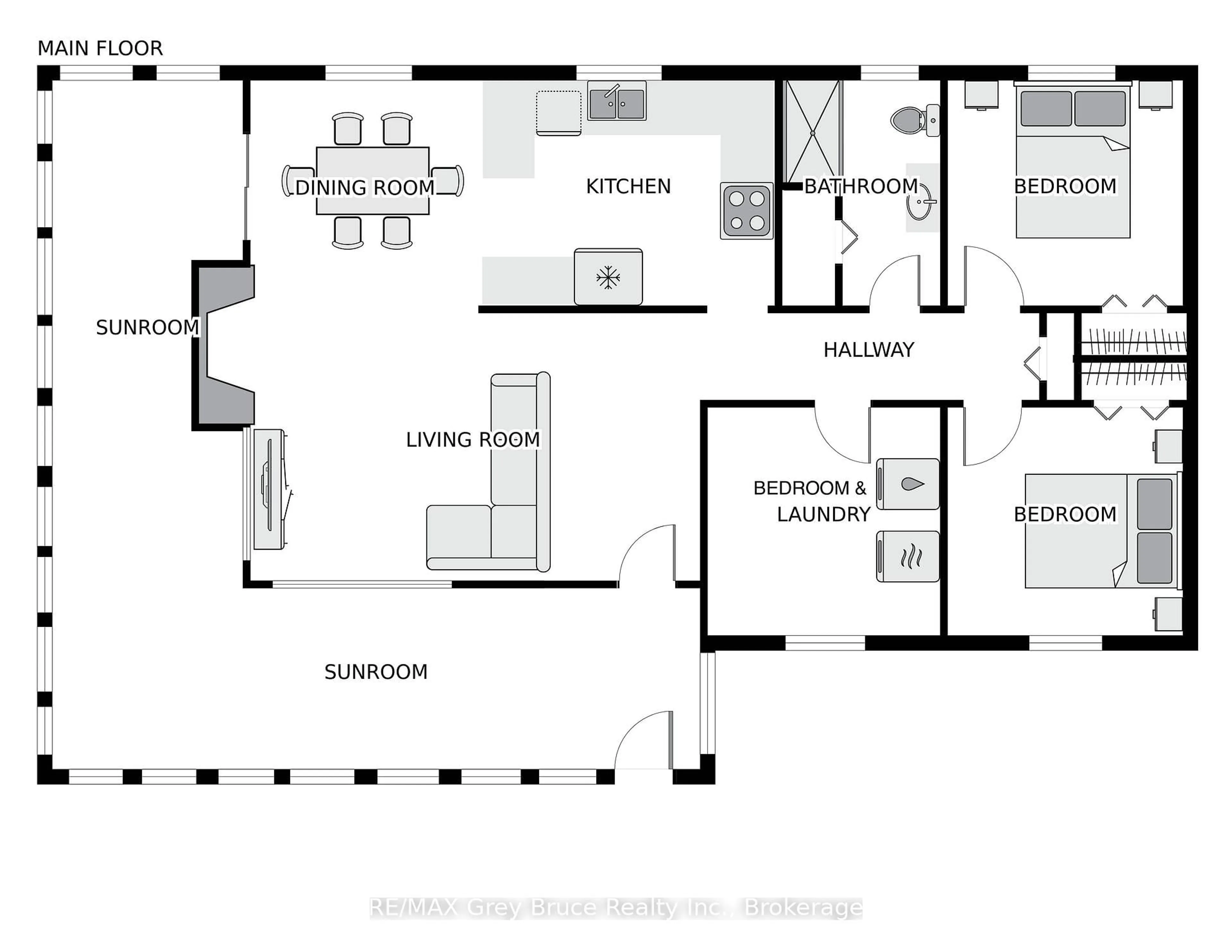 Floor plan for 1034 DORCAS BAY Rd, Northern Bruce Peninsula Ontario N0H 2R0