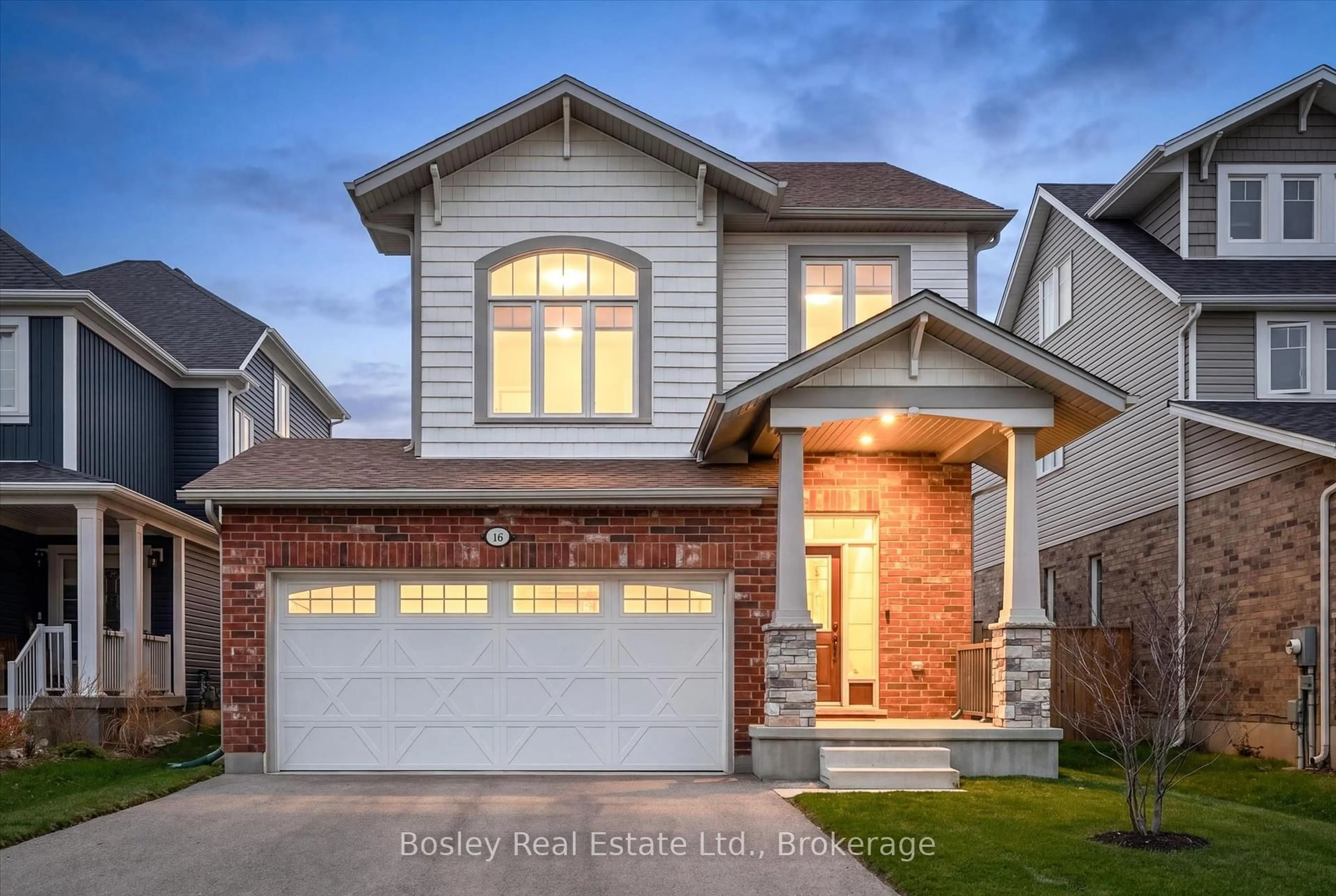 Home with brick exterior material, street for 16 Robbins Rdge, Brant Ontario N3L 0H2