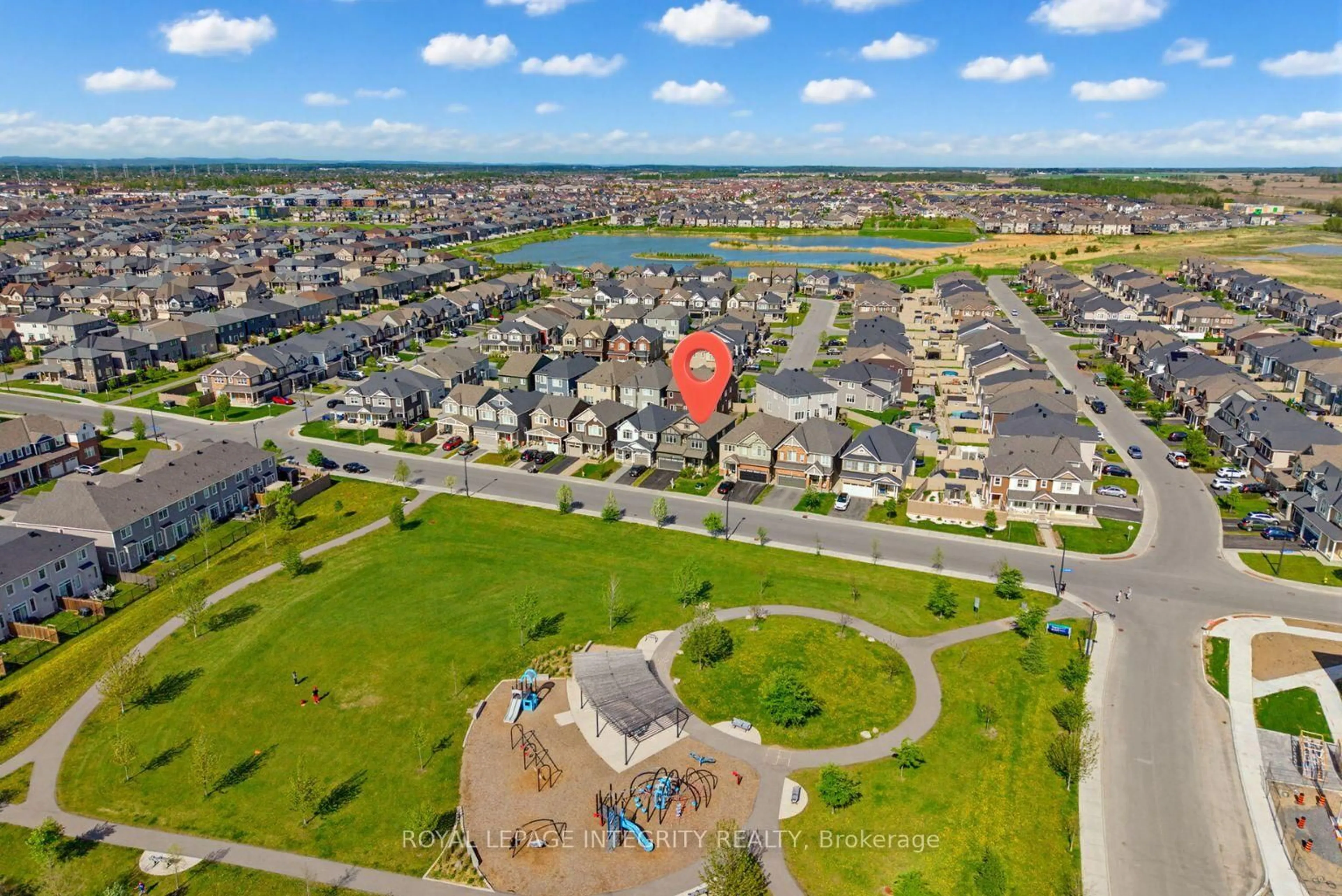 A pic from outside/outdoor area/front of a property/back of a property/a pic from drone, street for 730 Jerome Jodoin Dr, Ottawa Ontario K4A 1E1