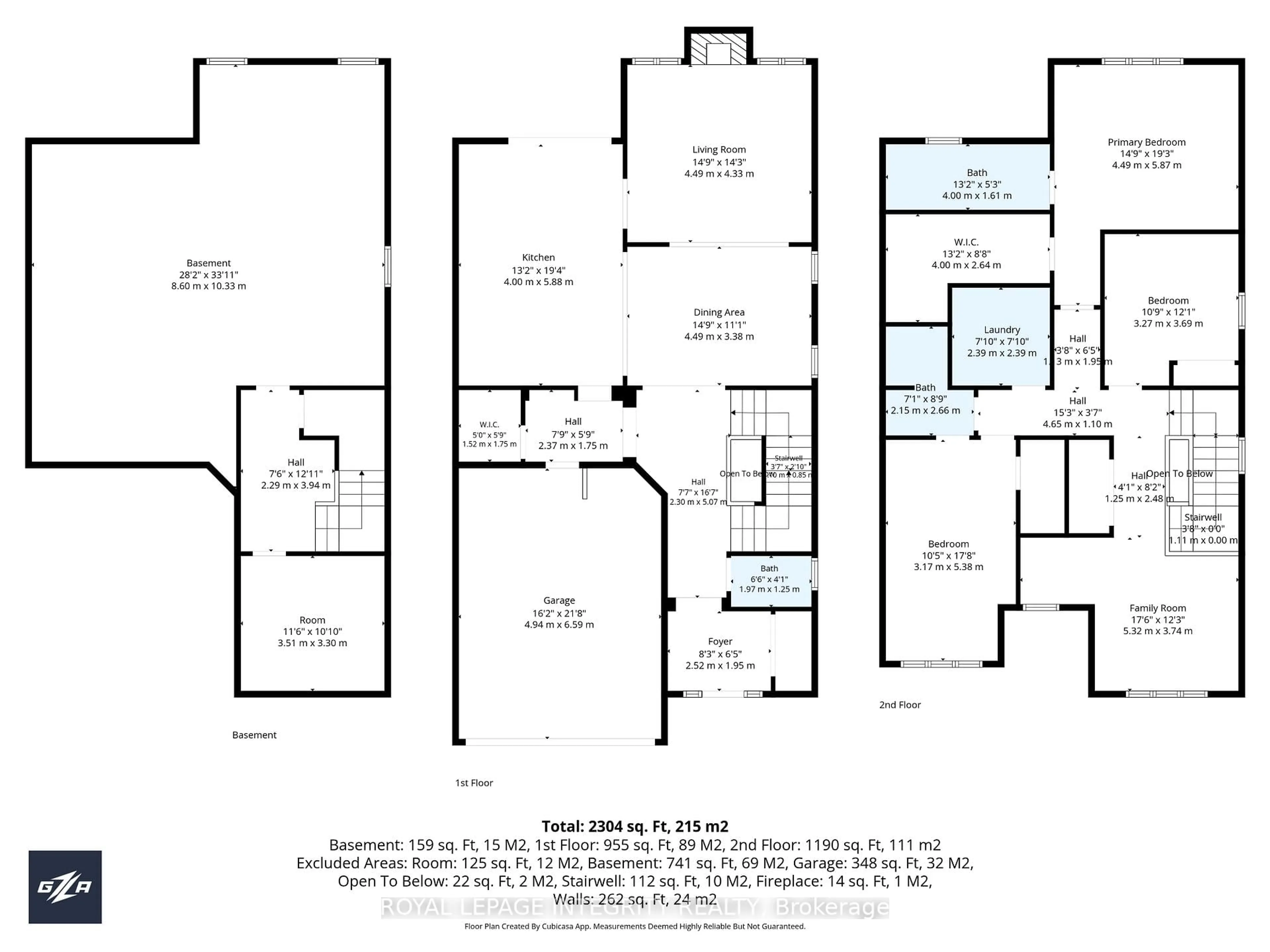 Floor plan for 730 Jerome Jodoin Dr, Ottawa Ontario K4A 1E1