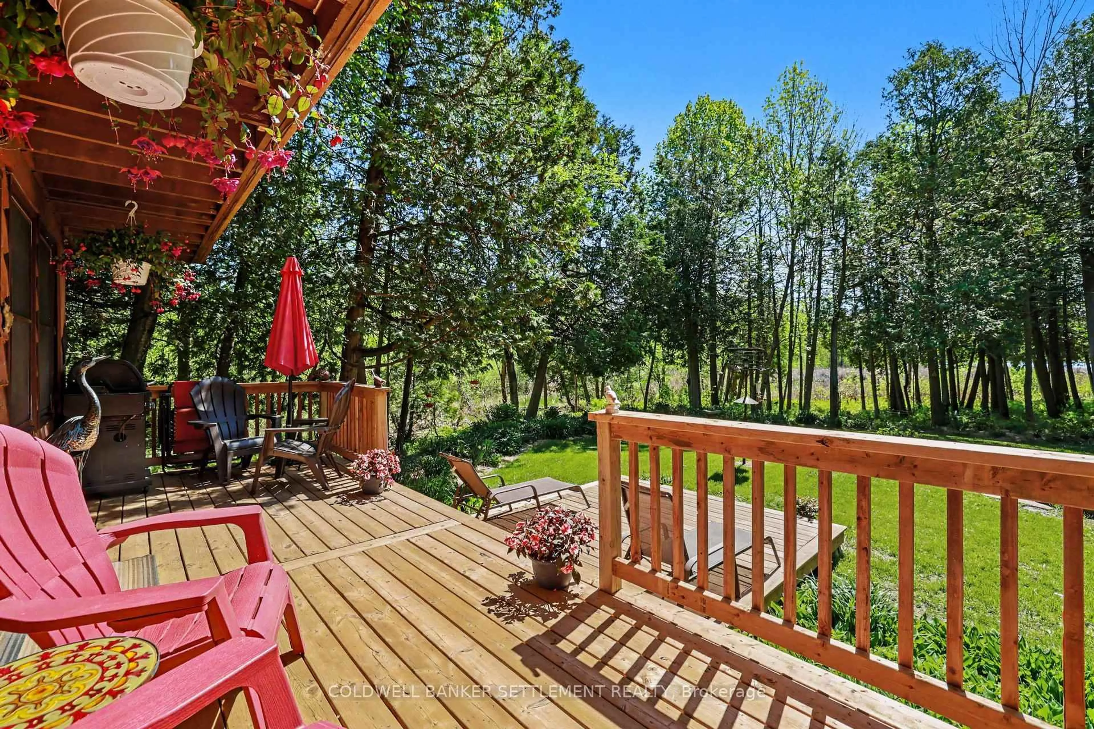 Patio, water/lake/river/ocean view for 926 Poonamalie Side Rd, Smiths Falls Ontario K7A 4S4