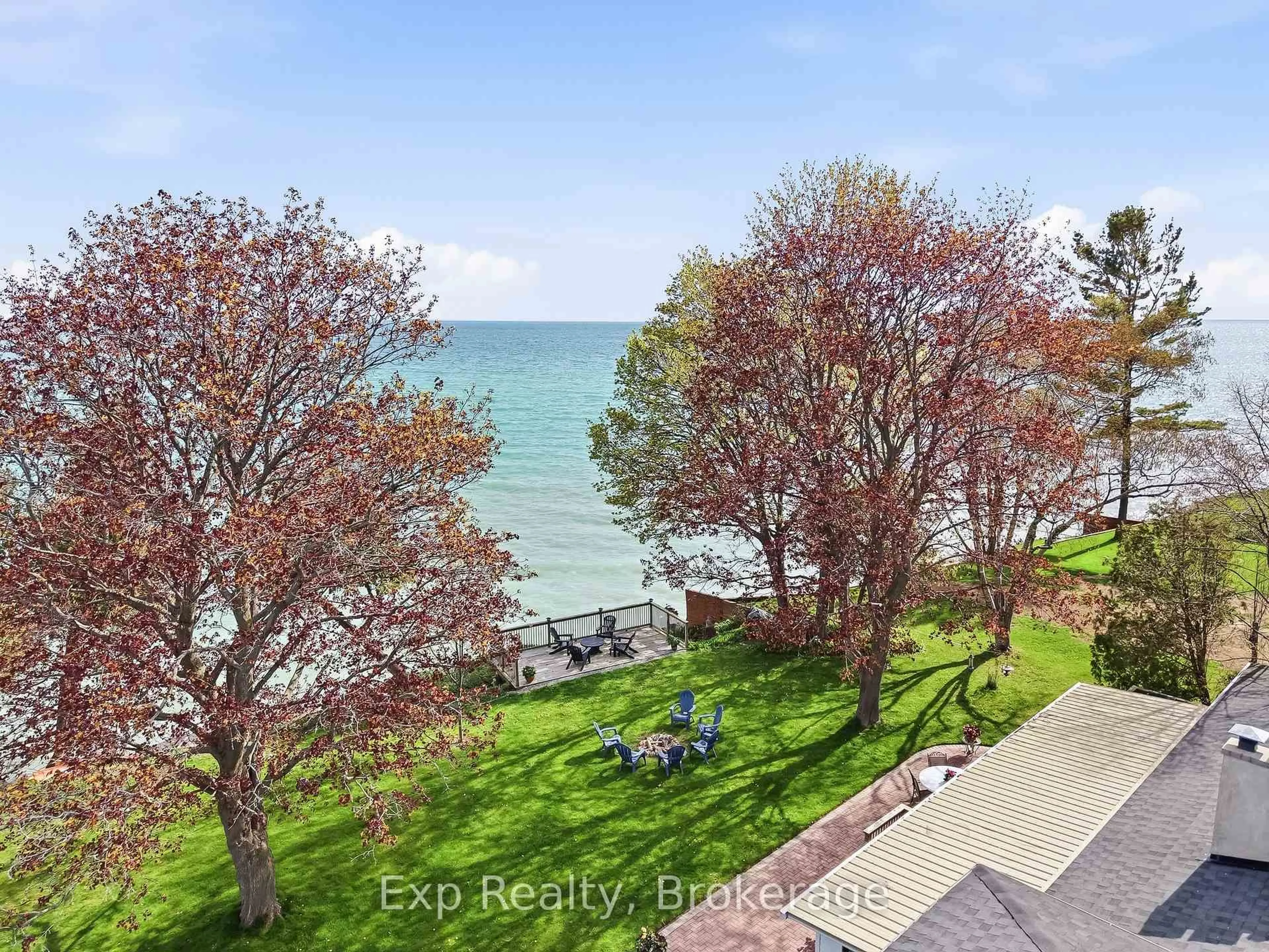 A pic from outside/outdoor area/front of a property/back of a property/a pic from drone, water/lake/river/ocean view for 10 Cedar Lea St, Cobourg Ontario K9A 2C6
