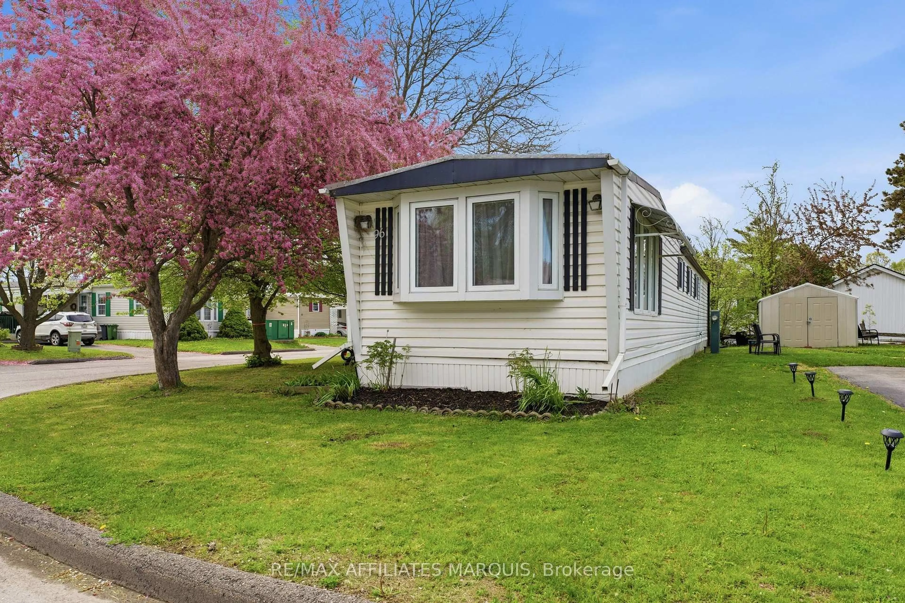 Home with vinyl exterior material, street for 96 Worthington Way, Kingston Ontario K7K 5C6
