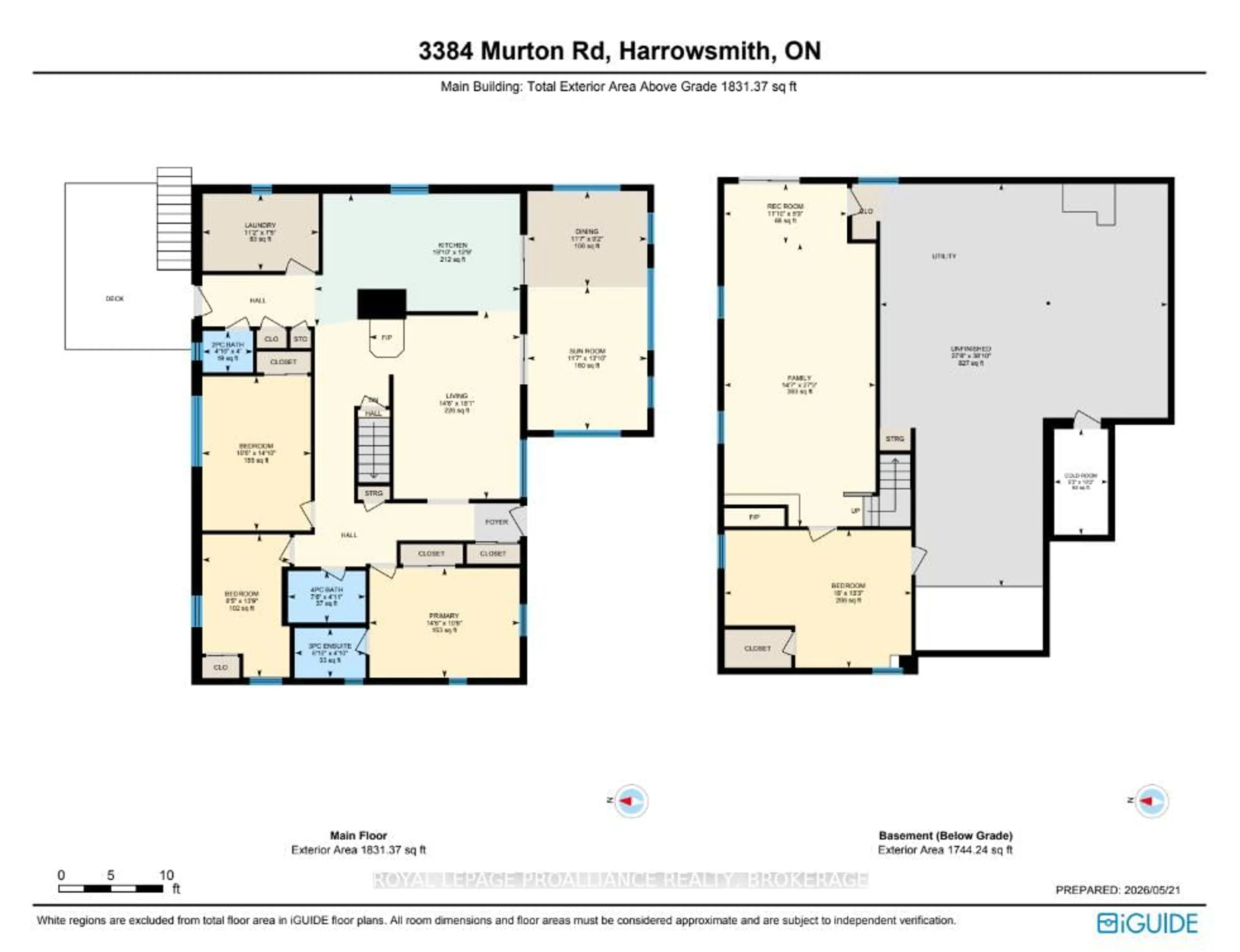 Floor plan for 3384 Murton Rd, Harrowsmith Ontario K0H 1V0