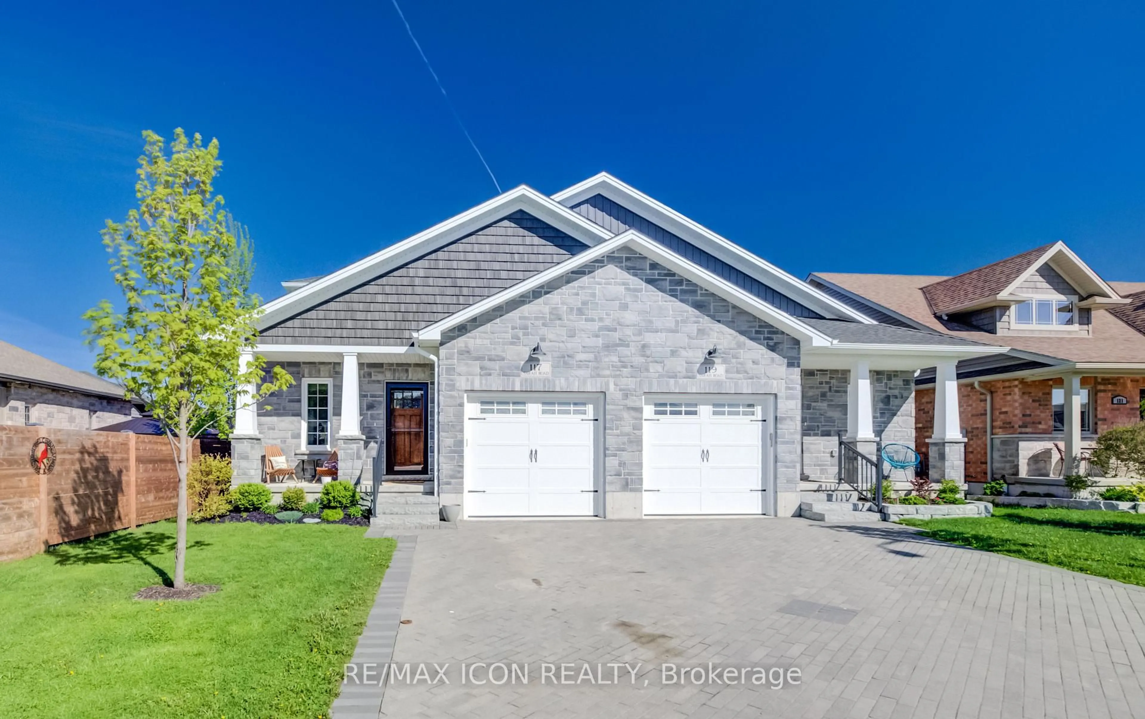 Home with brick exterior material, street for 117 Sarah Rd, Wellington North Ontario N0G 2L2