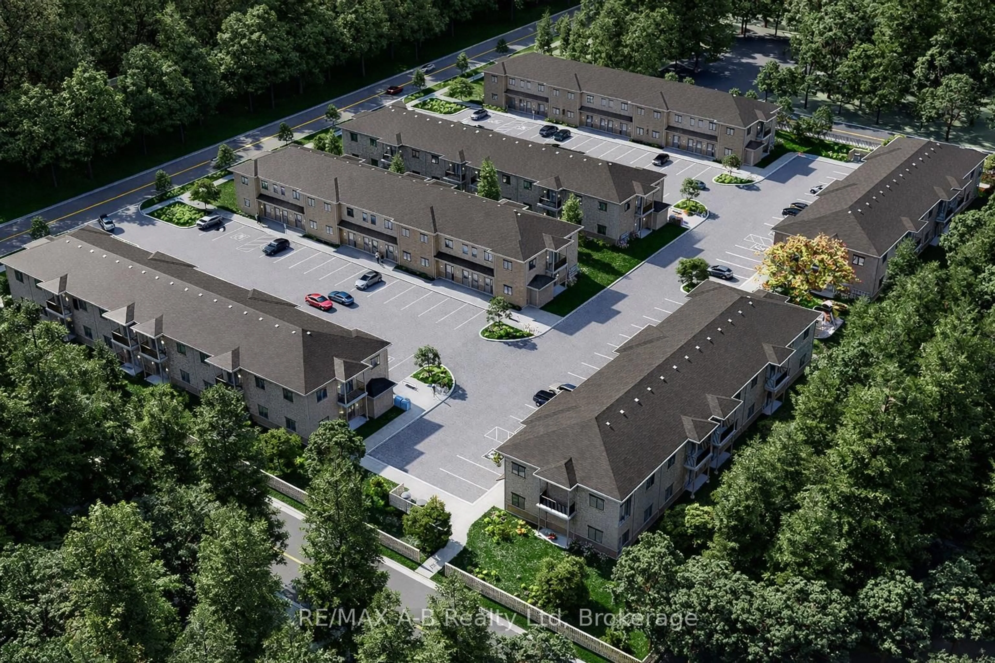 A pic from outside/outdoor area/front of a property/back of a property/a pic from drone, street for TBD Rosewood Dr #3, West Perth Ontario N0K 1N0