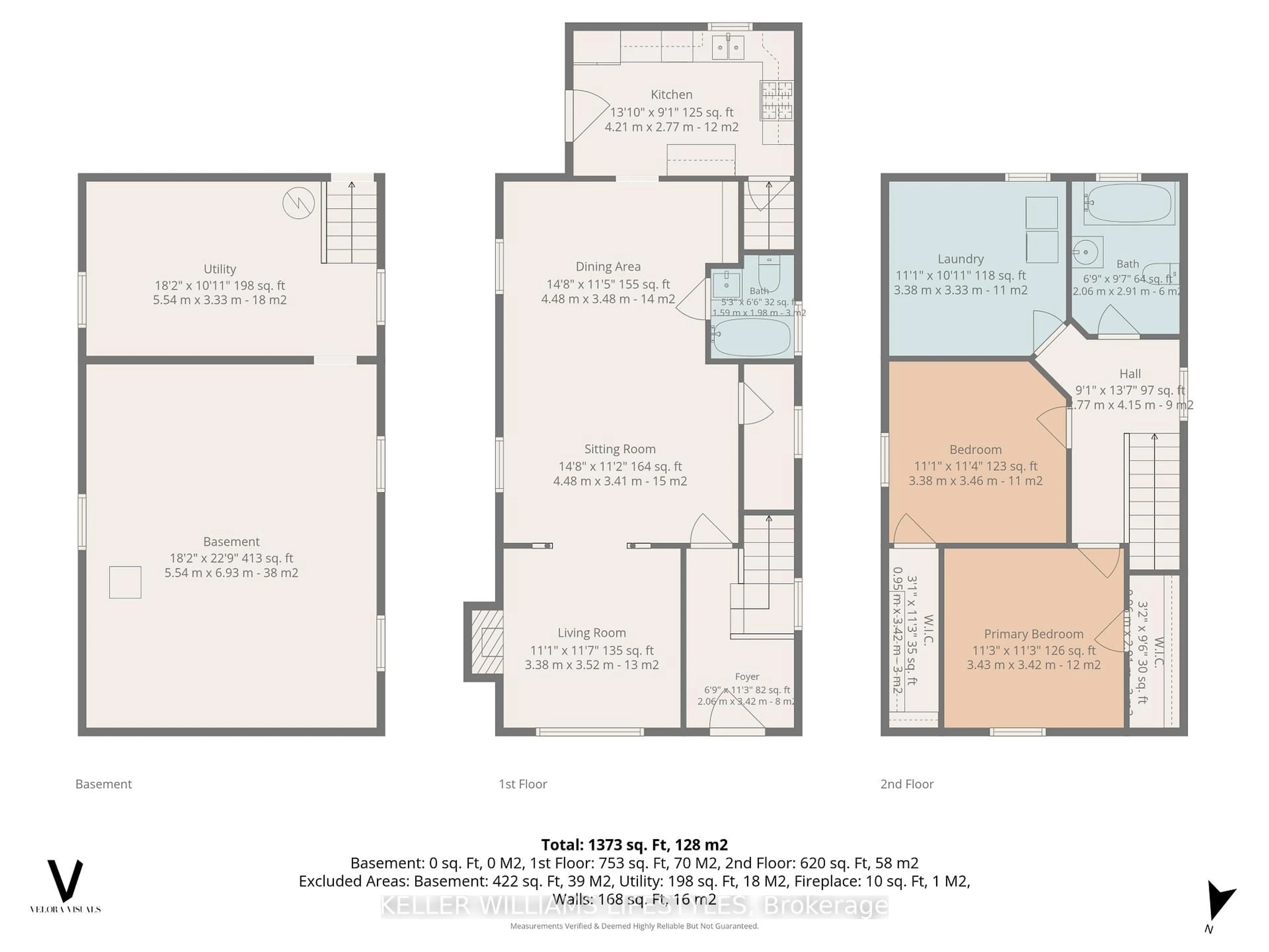 Floor plan for 1193 York St, London East Ontario N5W 2T8