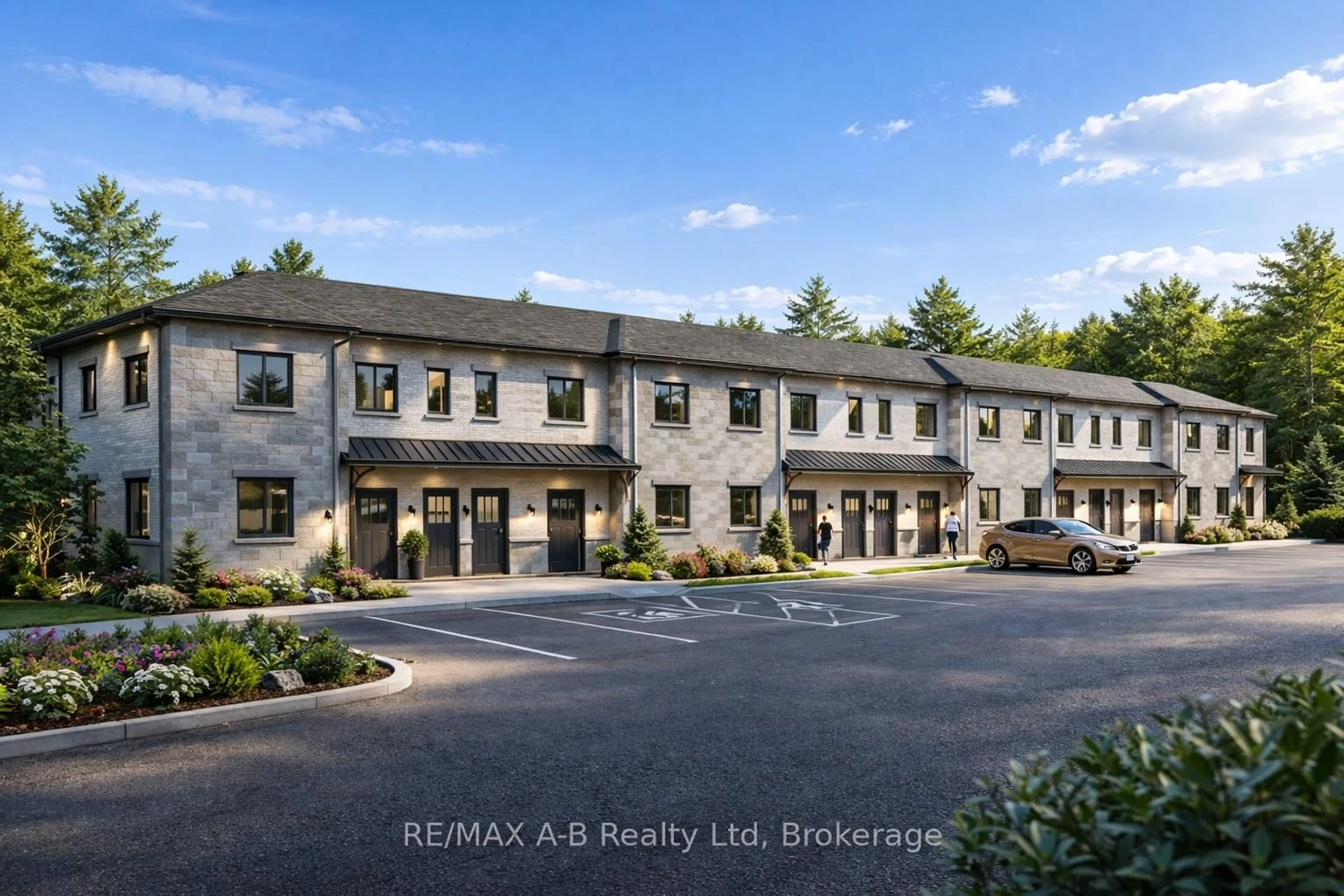 A pic from outside/outdoor area/front of a property/back of a property/a pic from drone, street for TBD Rosewood Dr #4, West Perth Ontario N0K 1N0
