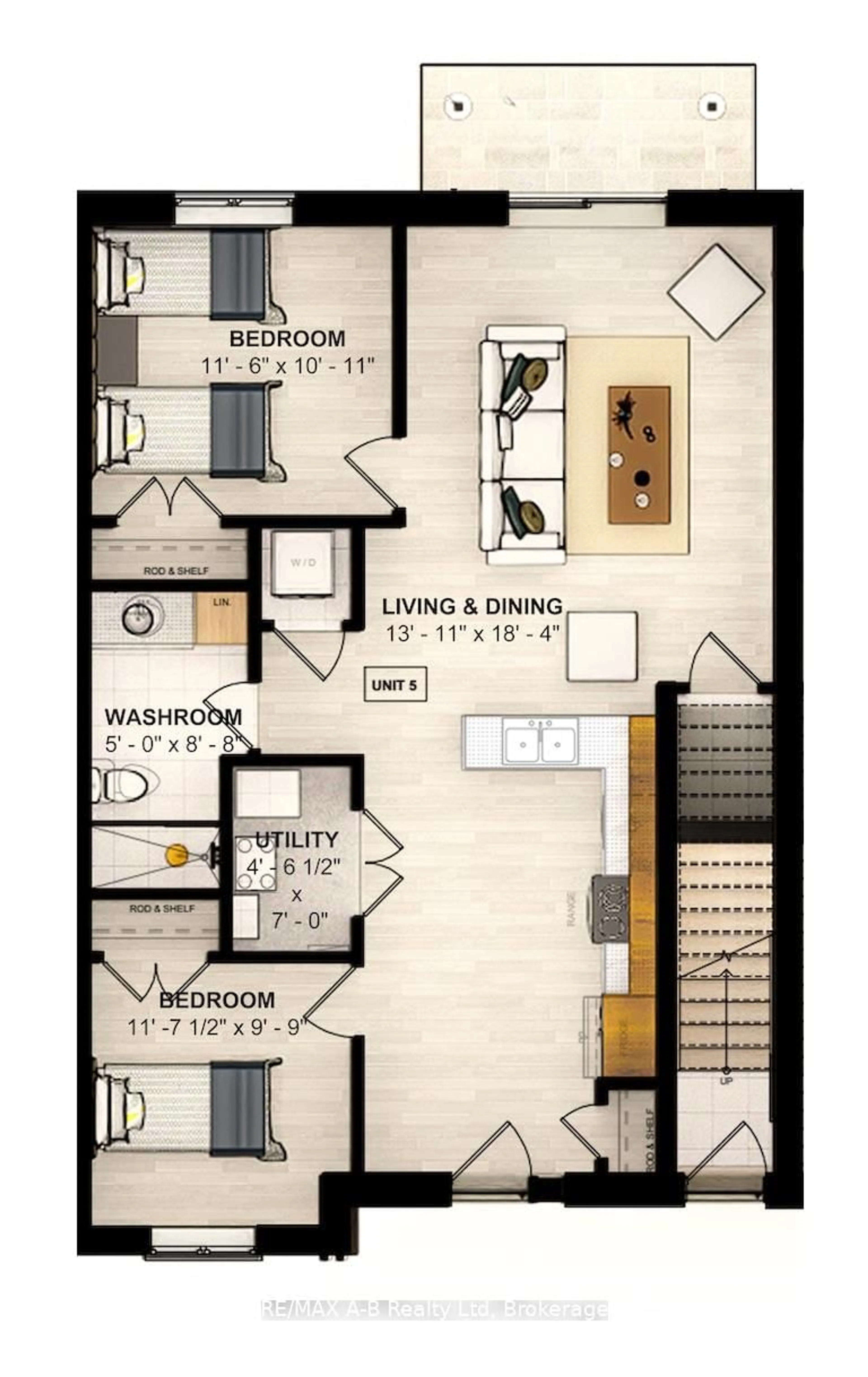 Floor plan for TBD Rosewood Dr #4, West Perth Ontario N0K 1N0