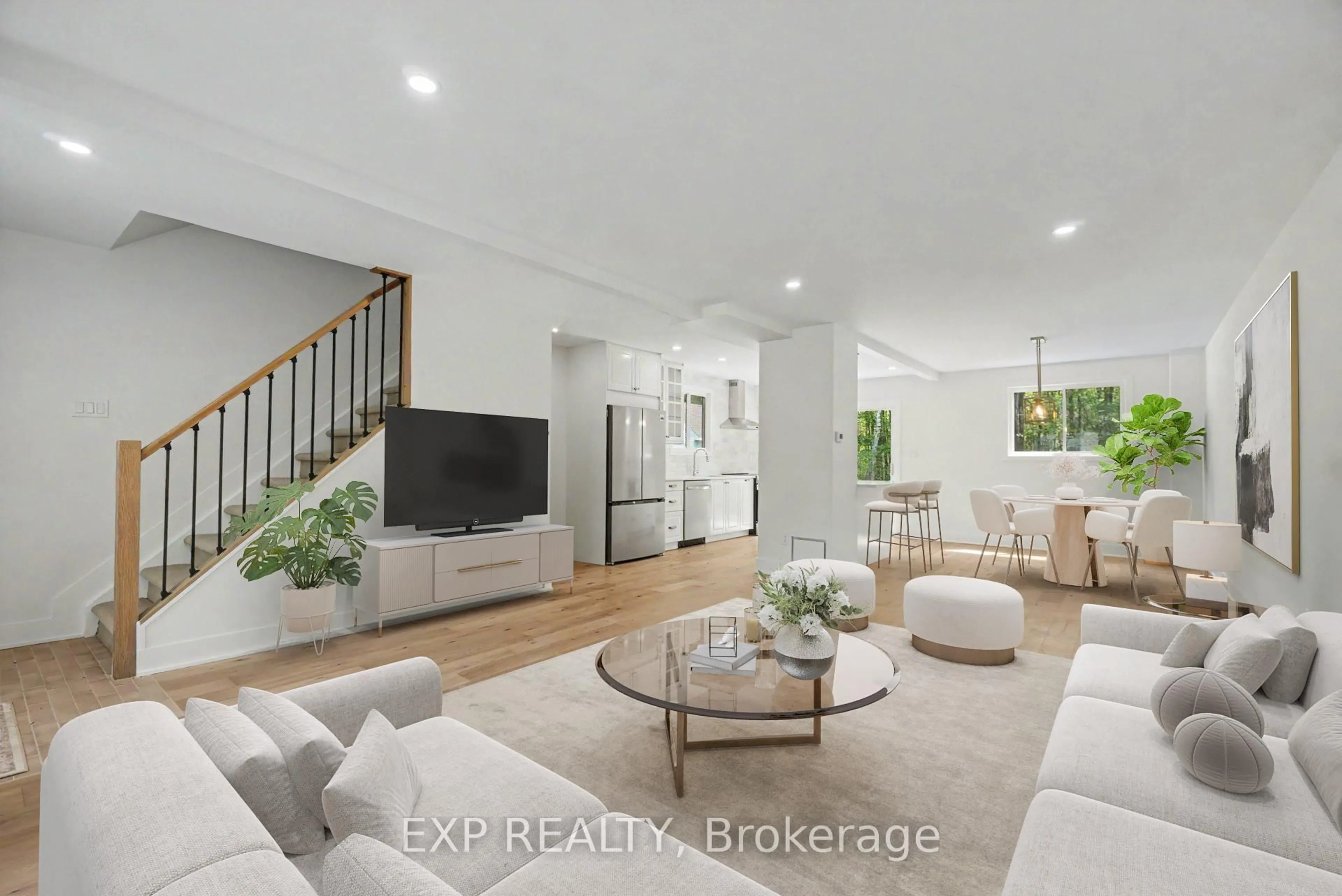 Living room with furniture, unknown for 56 Glen Park Dr, Ottawa Ontario K1B 3Z2