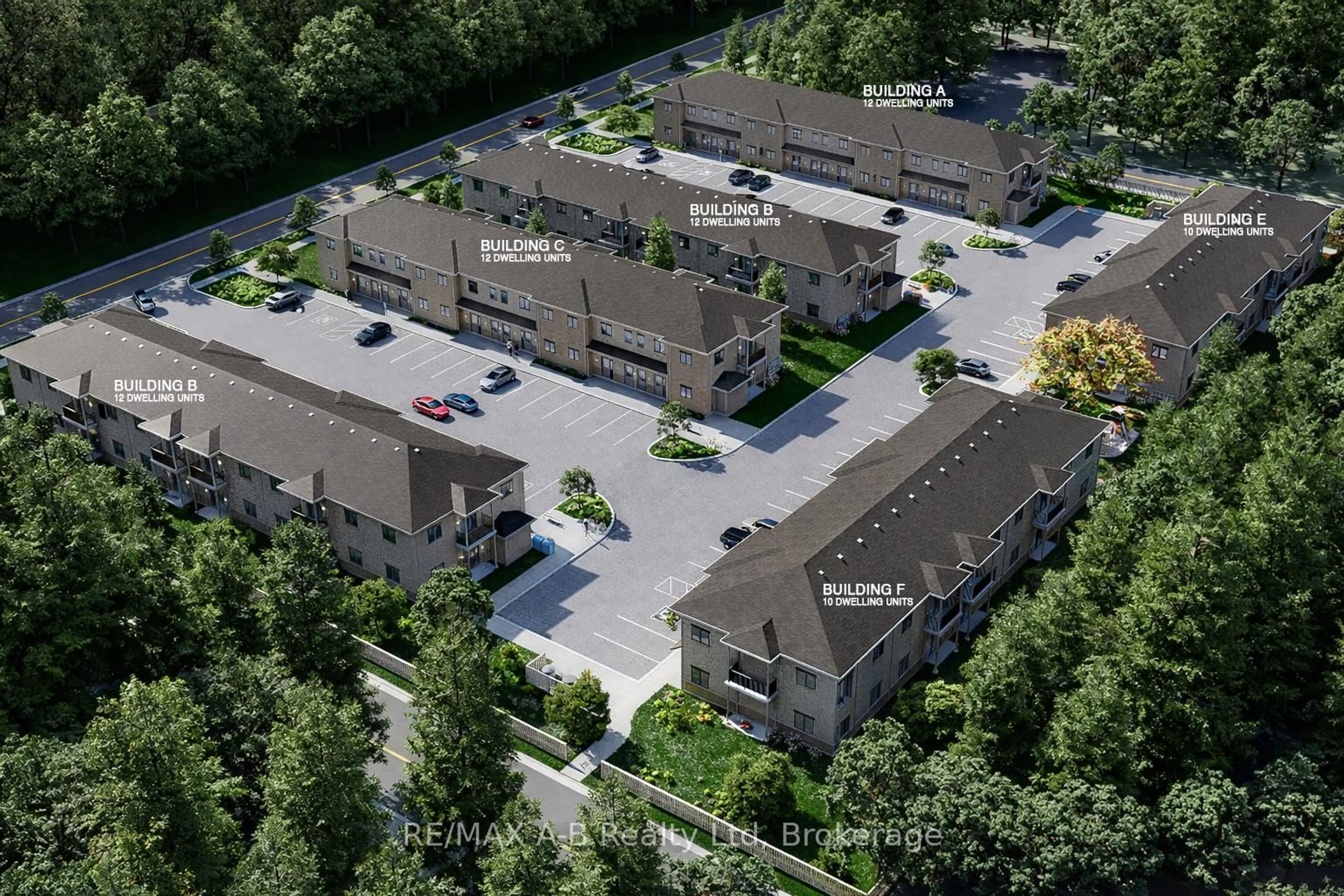 A pic from outside/outdoor area/front of a property/back of a property/a pic from drone, street for TBD Rosewood Dr #1, West Perth Ontario N0K 1N0