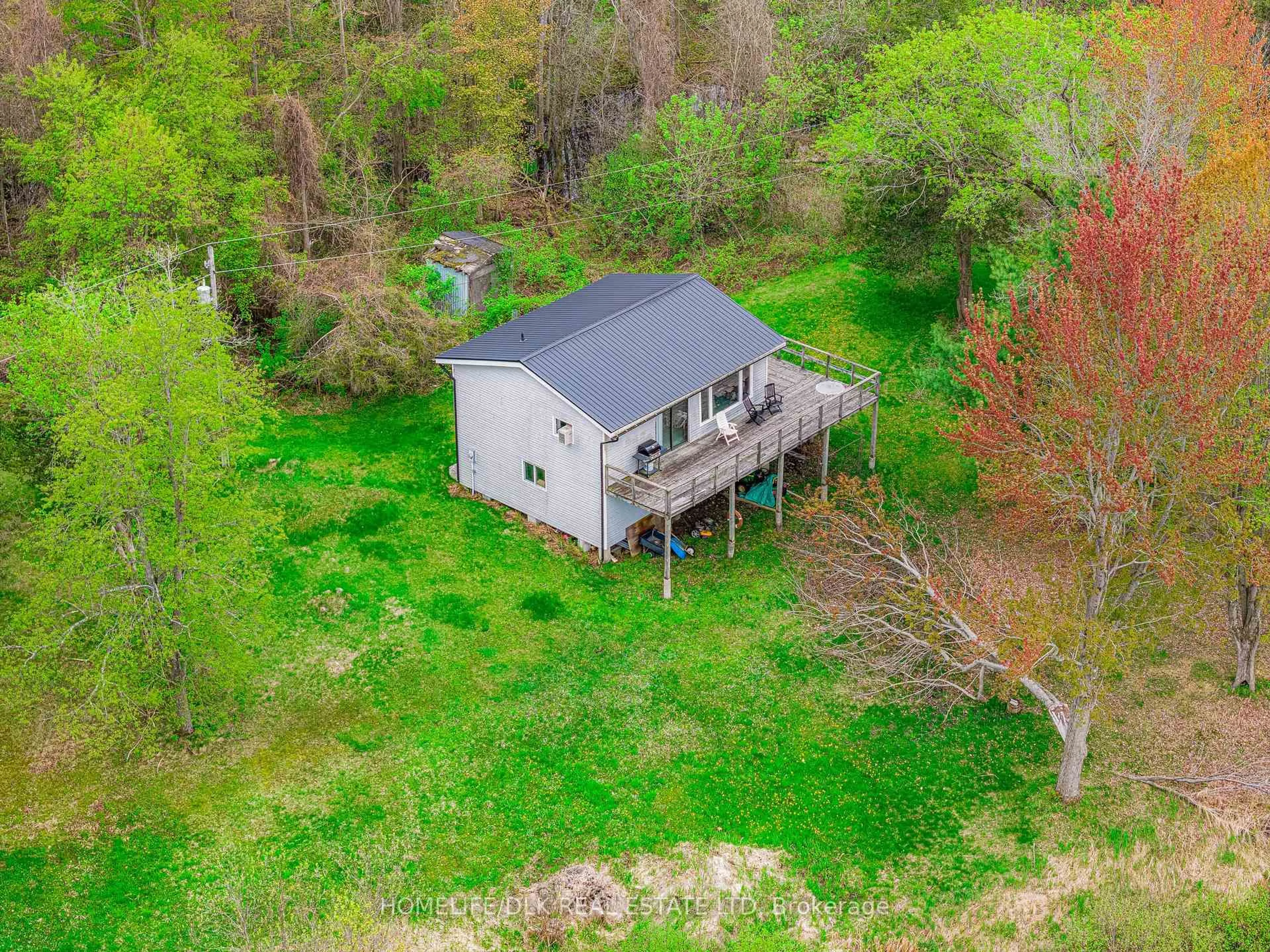 A pic from outside/outdoor area/front of a property/back of a property/a pic from drone, water/lake/river/ocean view for 395 Tar Island, Leeds and the Thousand Islands Ontario K0E 1R0