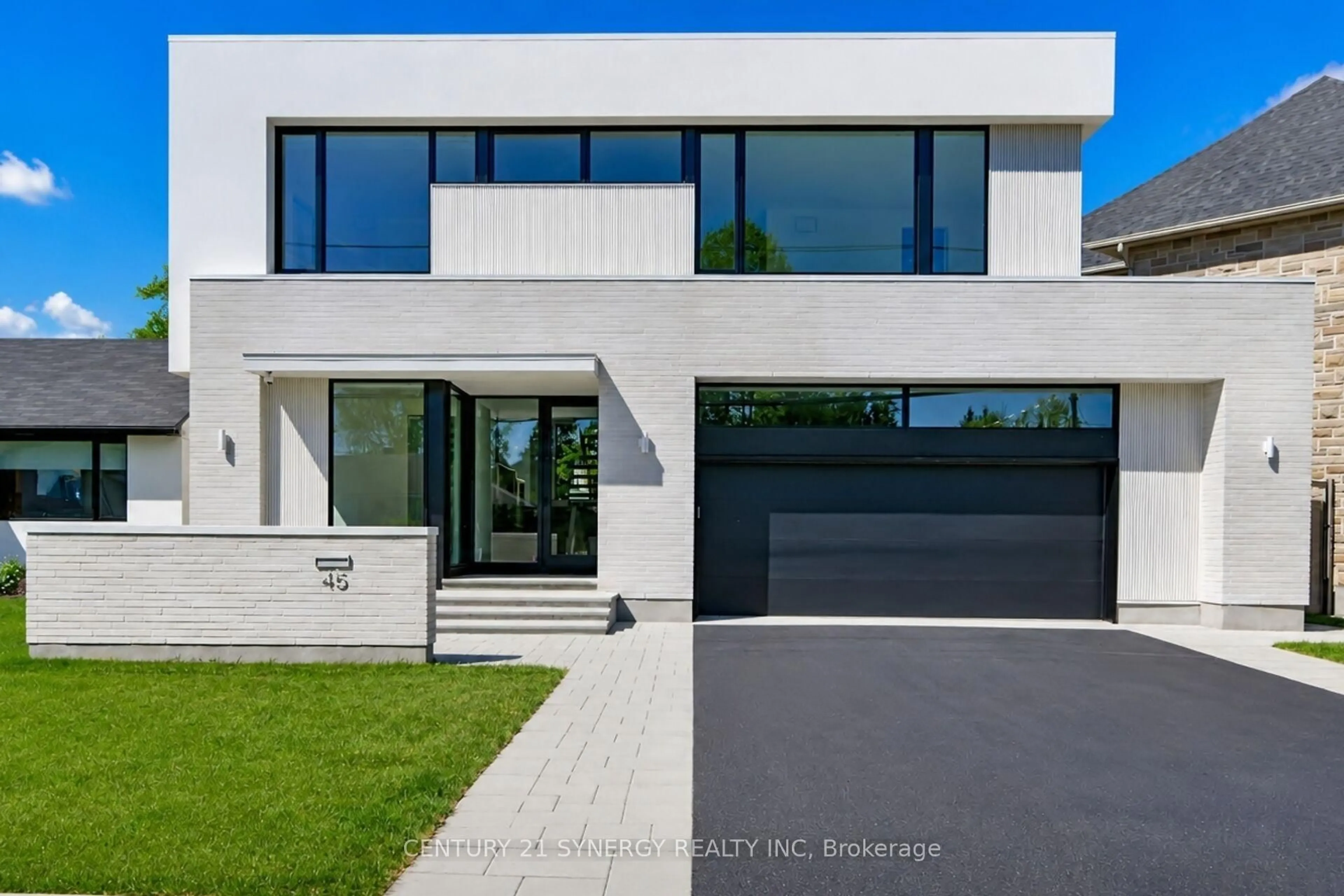 Home with brick exterior material, street for 45 Inverness Ave, Ottawa Ontario K2E 6N6