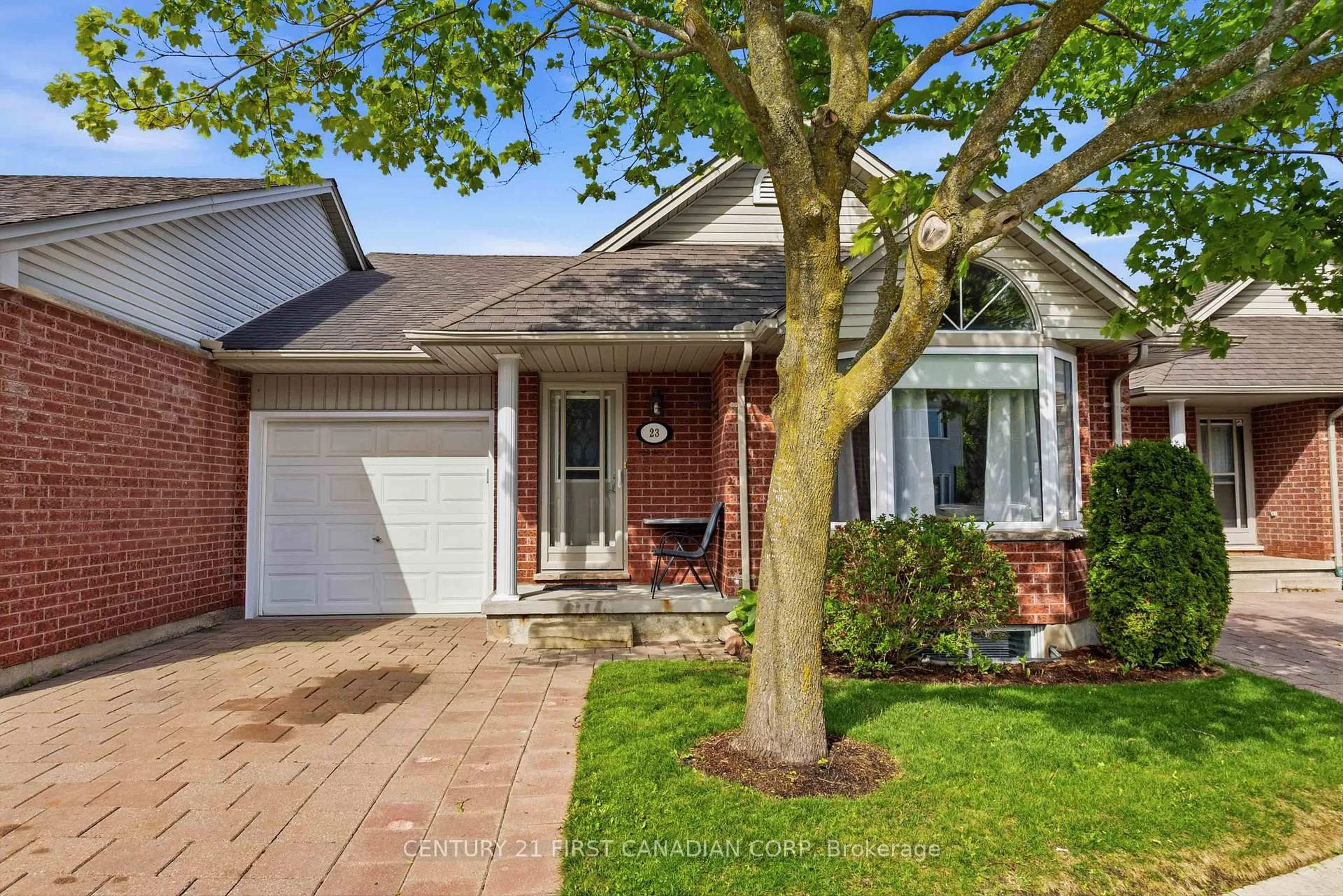 Home with brick exterior material, street for 20 Kernohan Pkwy #23, London South Ontario N6J 4Y3