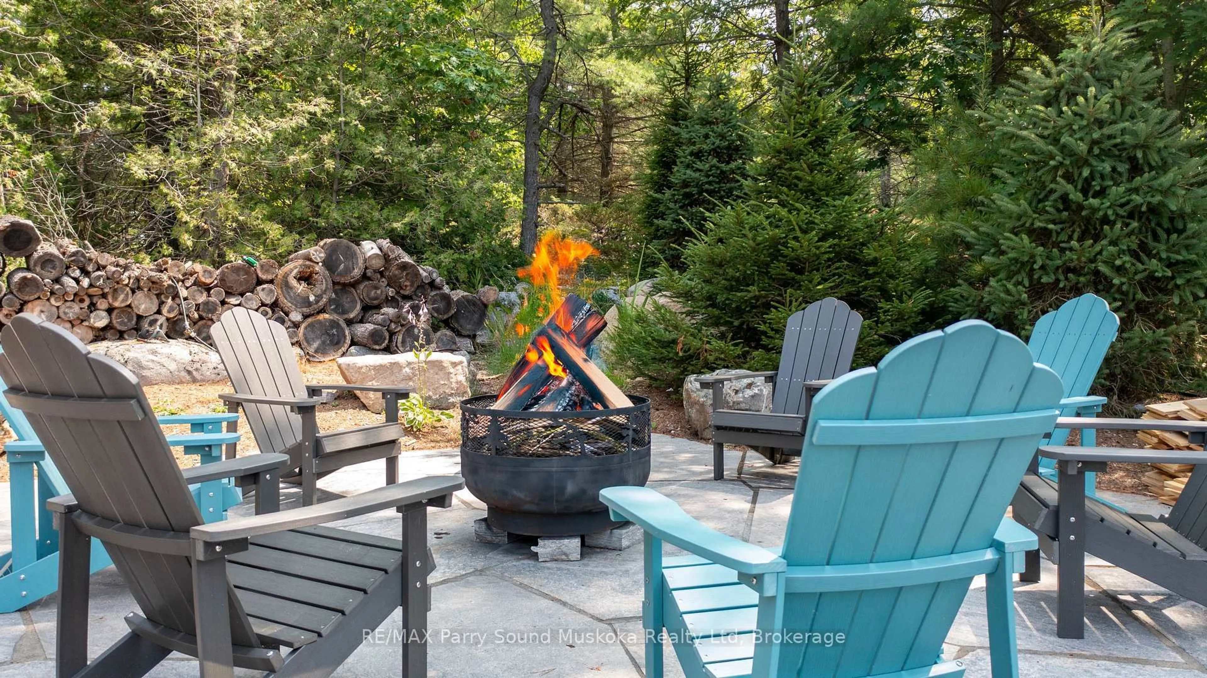 Patio, water/lake/river/ocean view for 2 A258 Island, The Archipelago Ontario P0G 1K0