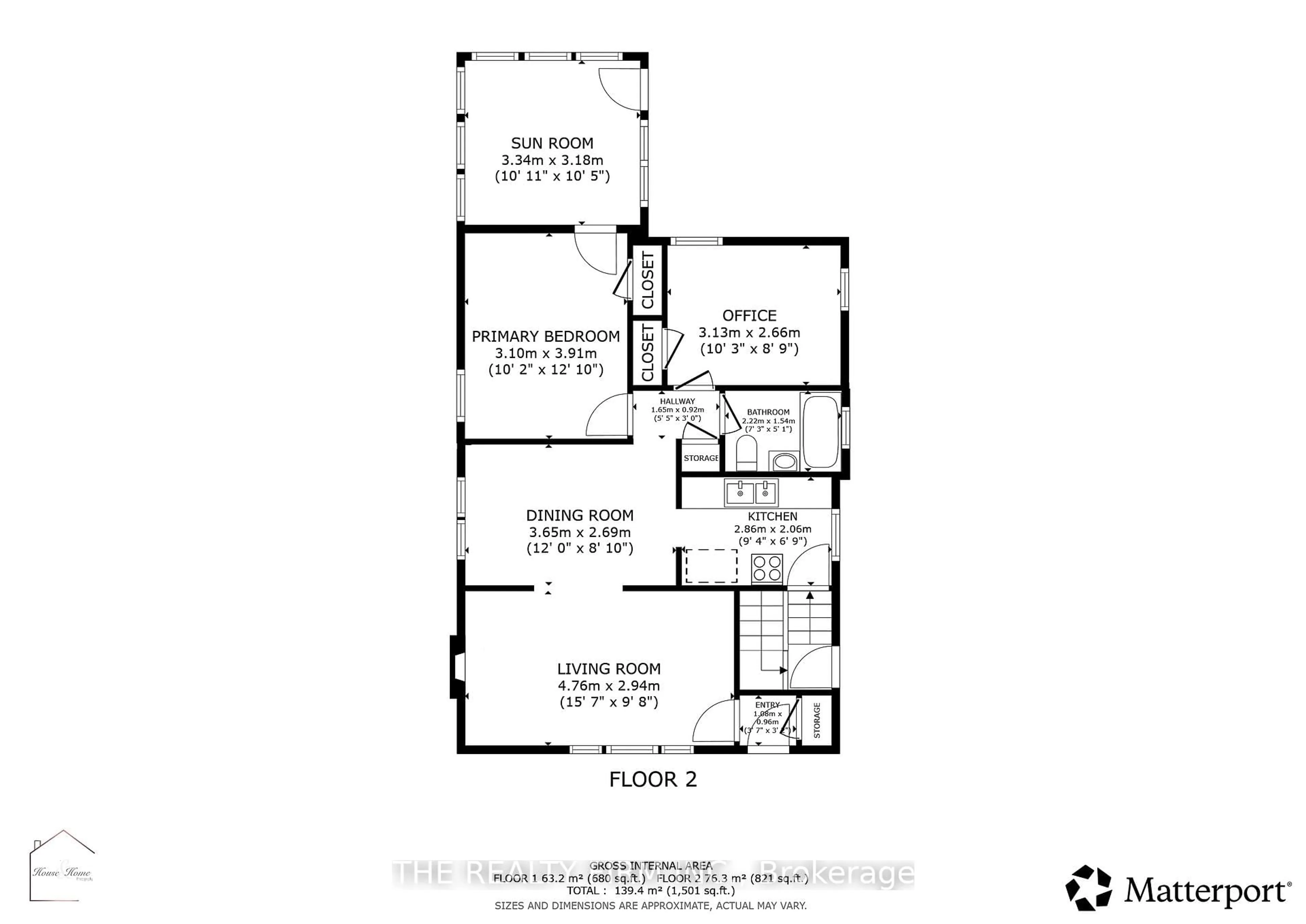 Floor plan for 1319 Wilton Ave, London East Ontario N5W 2H5