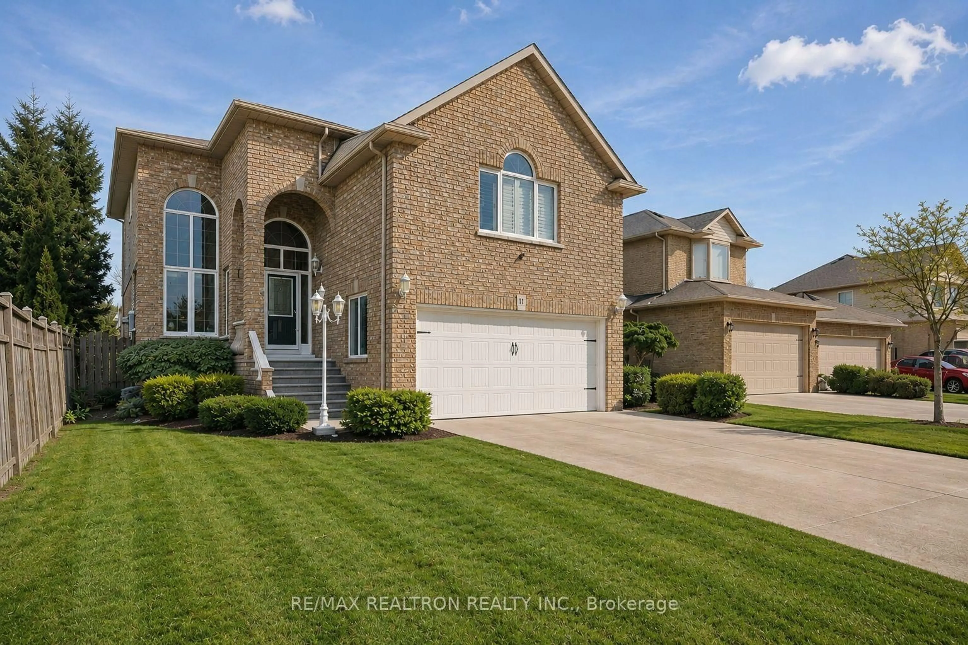 Home with brick exterior material, street for 11 Redtail Cres, Hamilton Ontario L9B 2R6