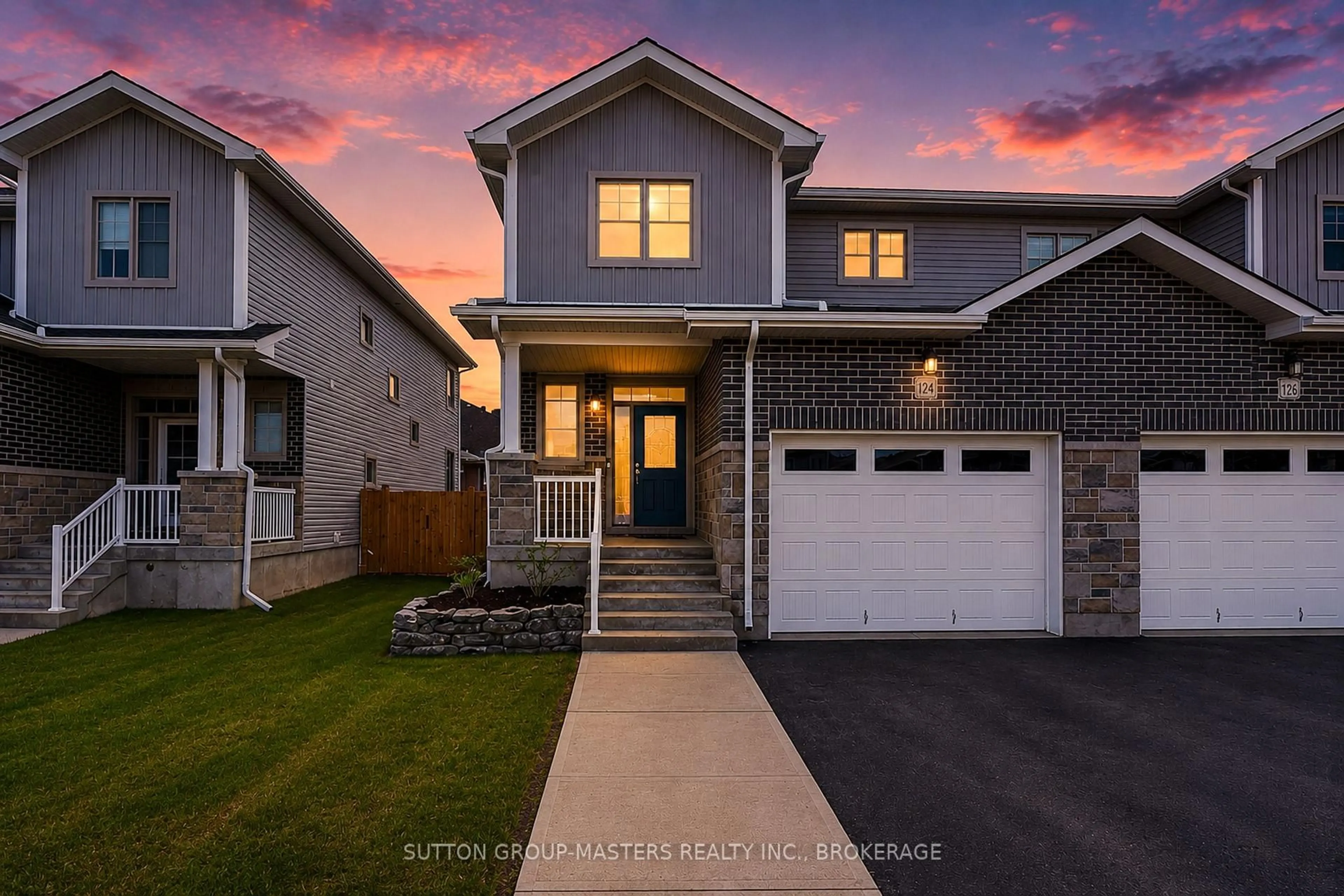 Home with brick exterior material, street for 124 Hazlett St, Loyalist Ontario K7N 0C1