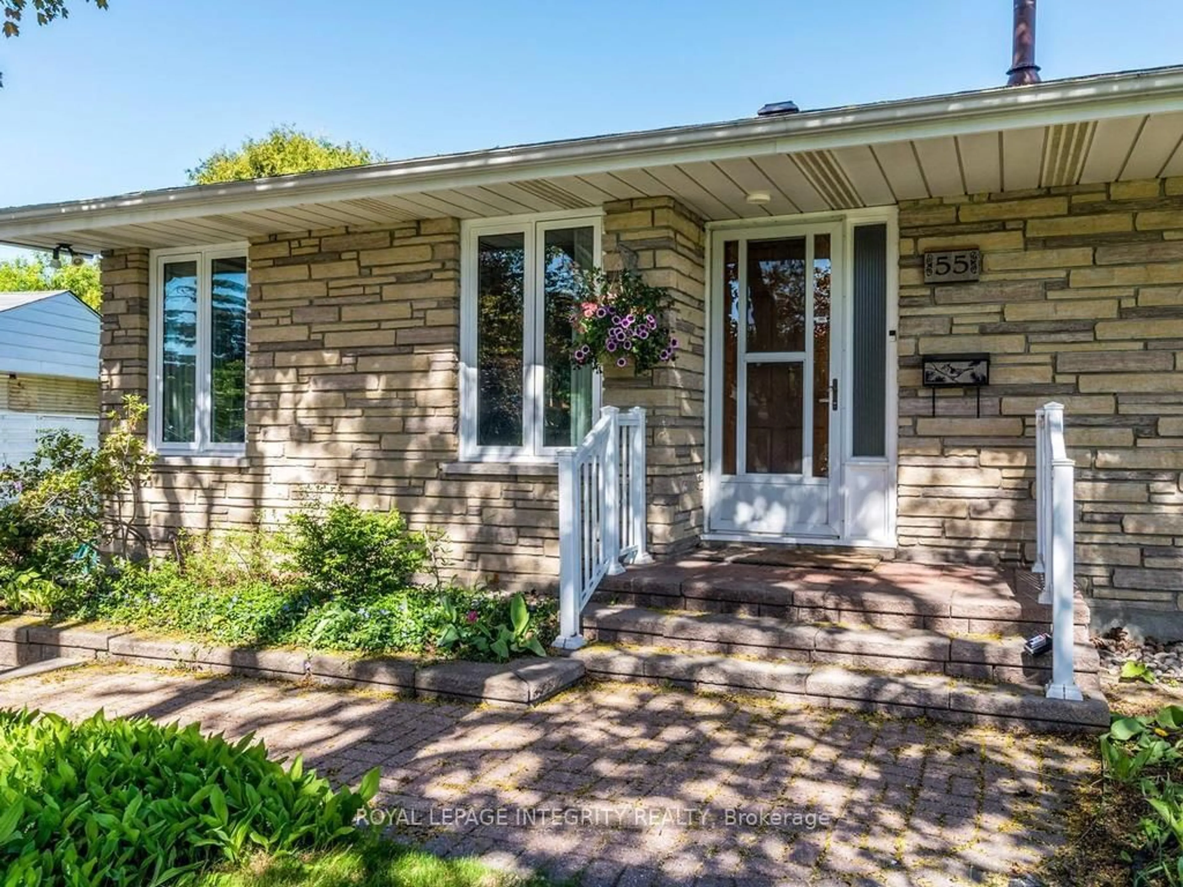 Home with brick exterior material, street for 55 Overlake Dr, Ottawa Ontario K2E 5V4
