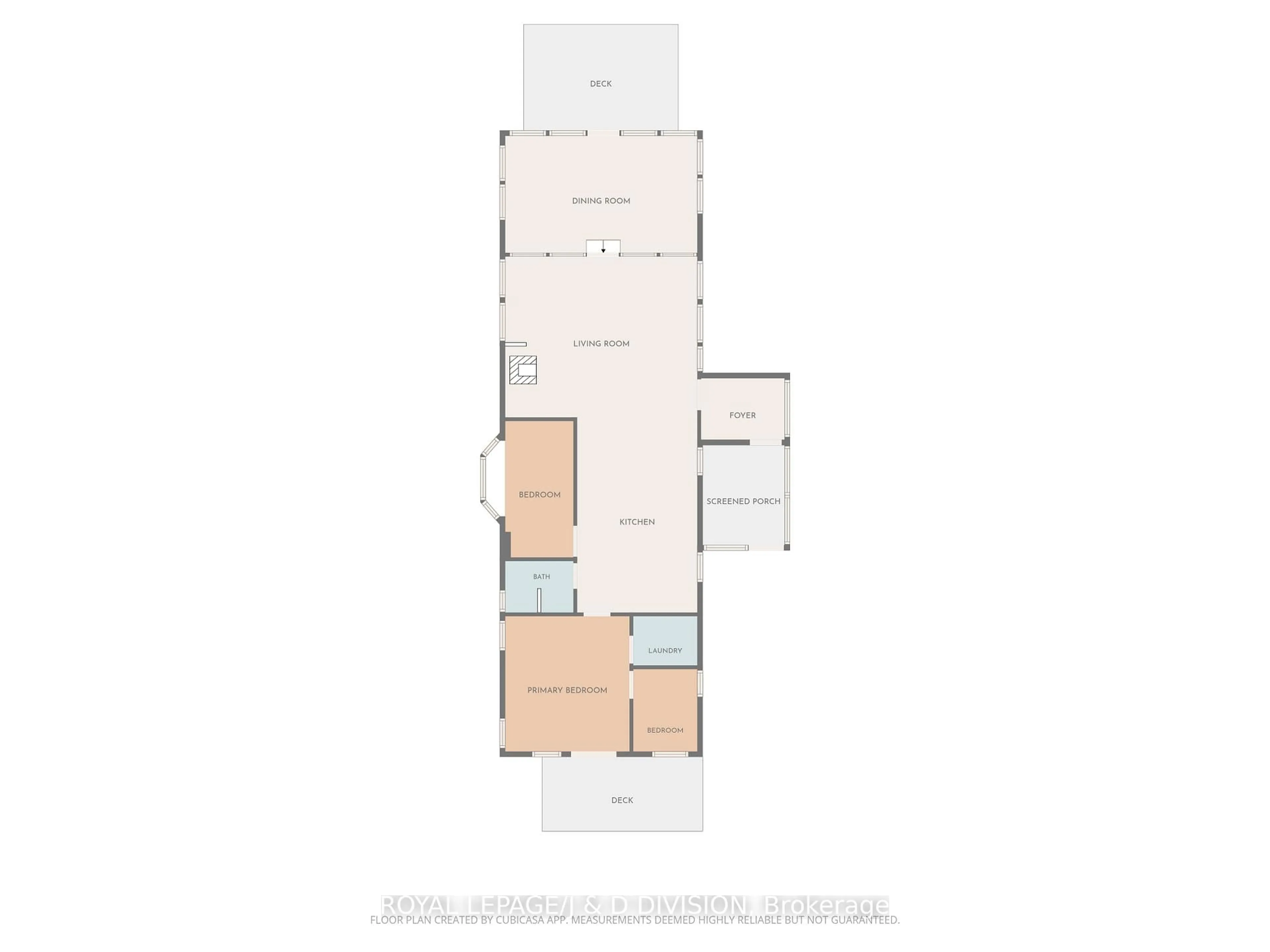 Floor plan for 2429 Julia Shore Rd, Douro-Dummer Ontario K0L 2H0