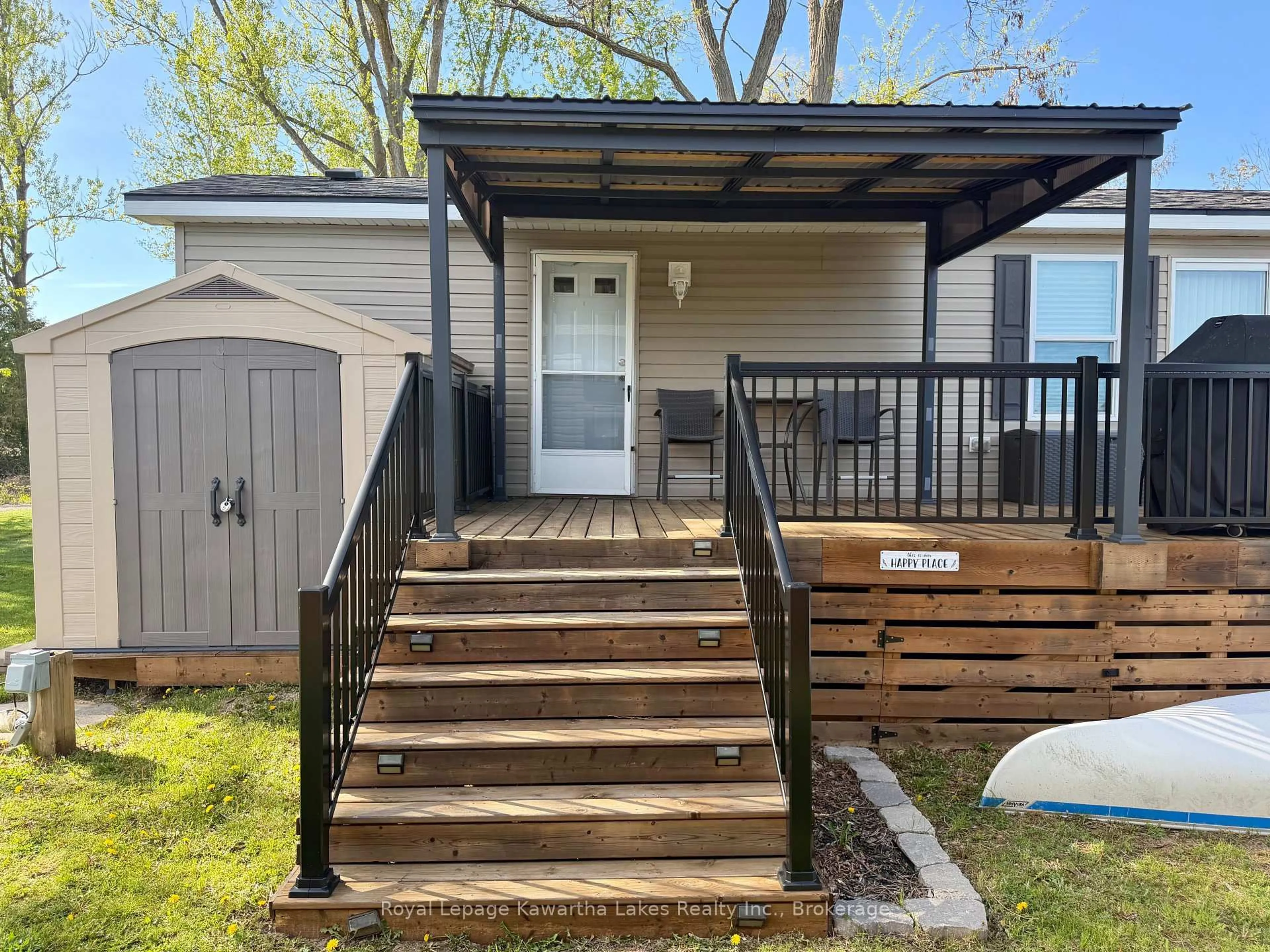 Home with vinyl exterior material, street for 657 Thunder Bridge Rd #WV18, Kawartha Lakes Ontario K9V 4R1