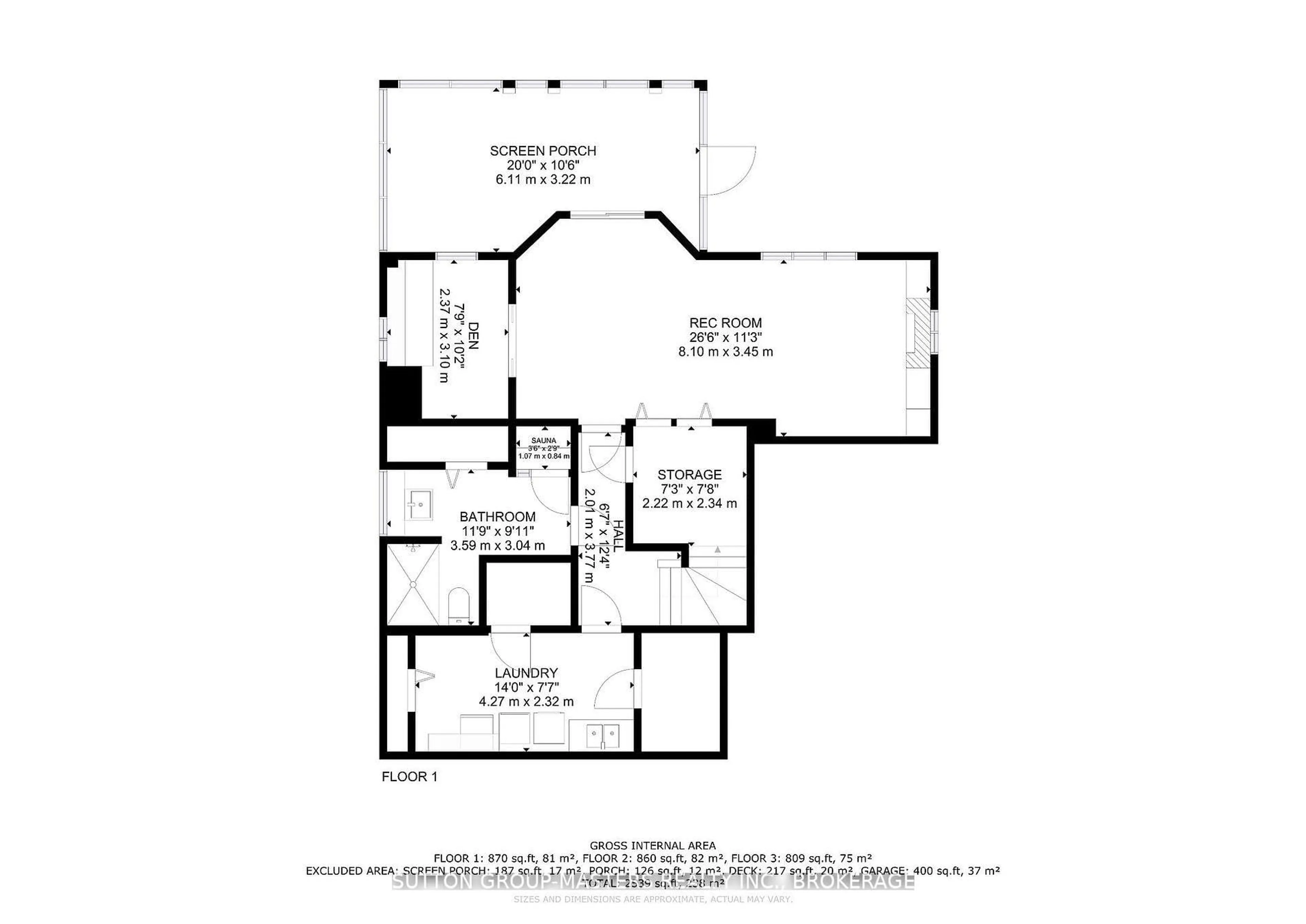 Floor plan for 24 Glenora Dr, Bath Ontario K0H 1G0