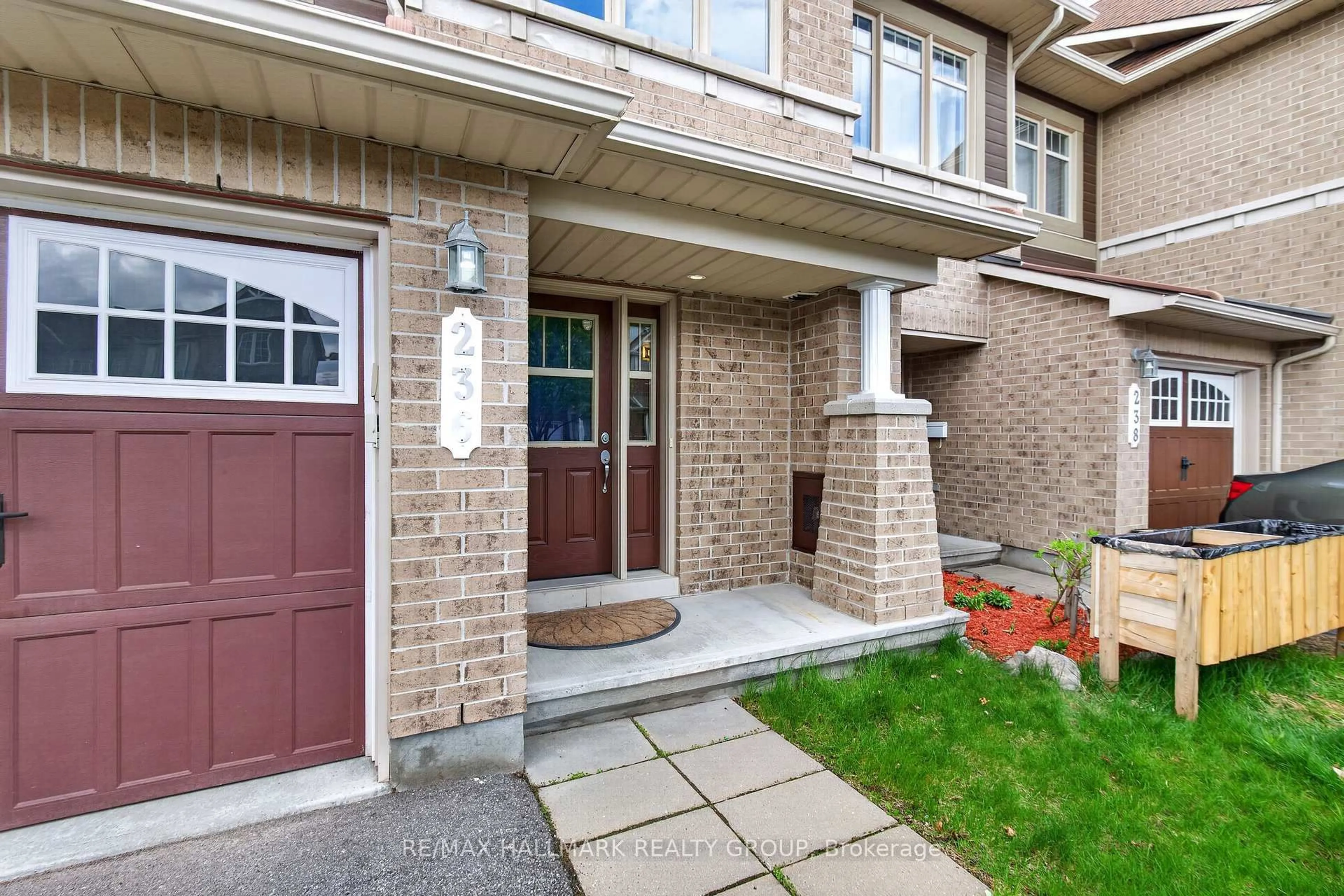 Home with brick exterior material, street for 236 Trailsedge Way, Ottawa Ontario K1W 0E8