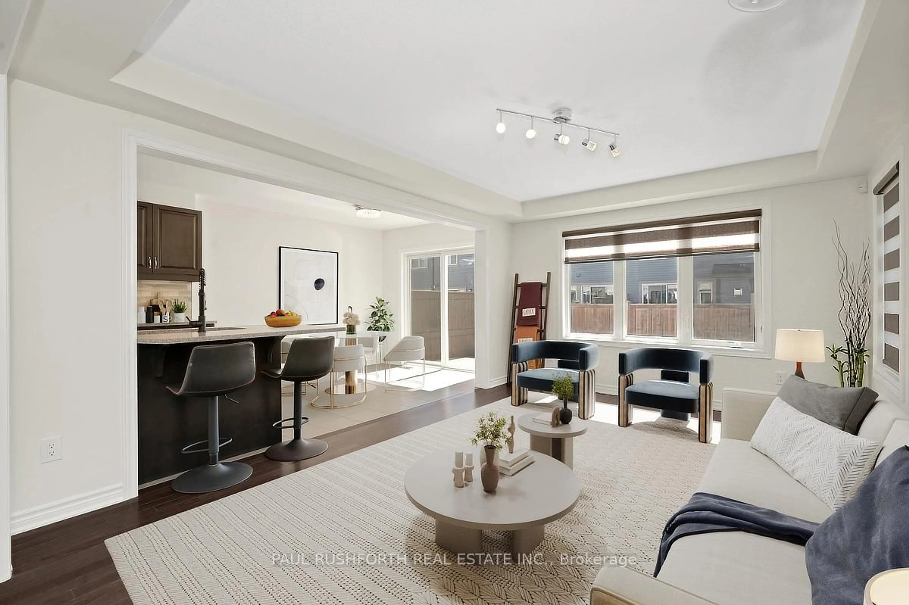Open concept kitchen, ceramic/tile floor for 2431 River Mist Rd, Ottawa Ontario K2J 5W5