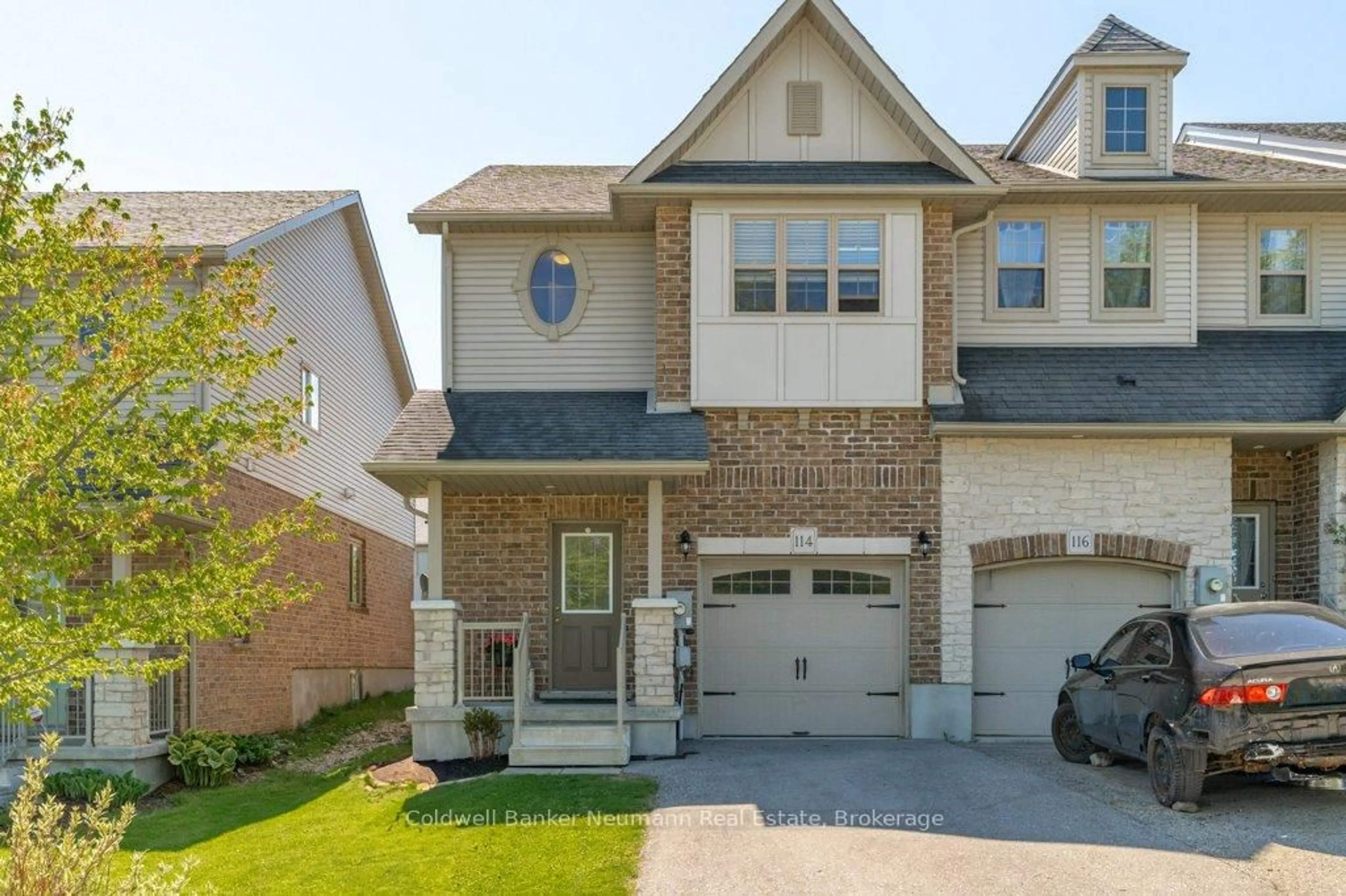 Home with brick exterior material, street for 114 Creighton Ave, Guelph Ontario N1E 0H8