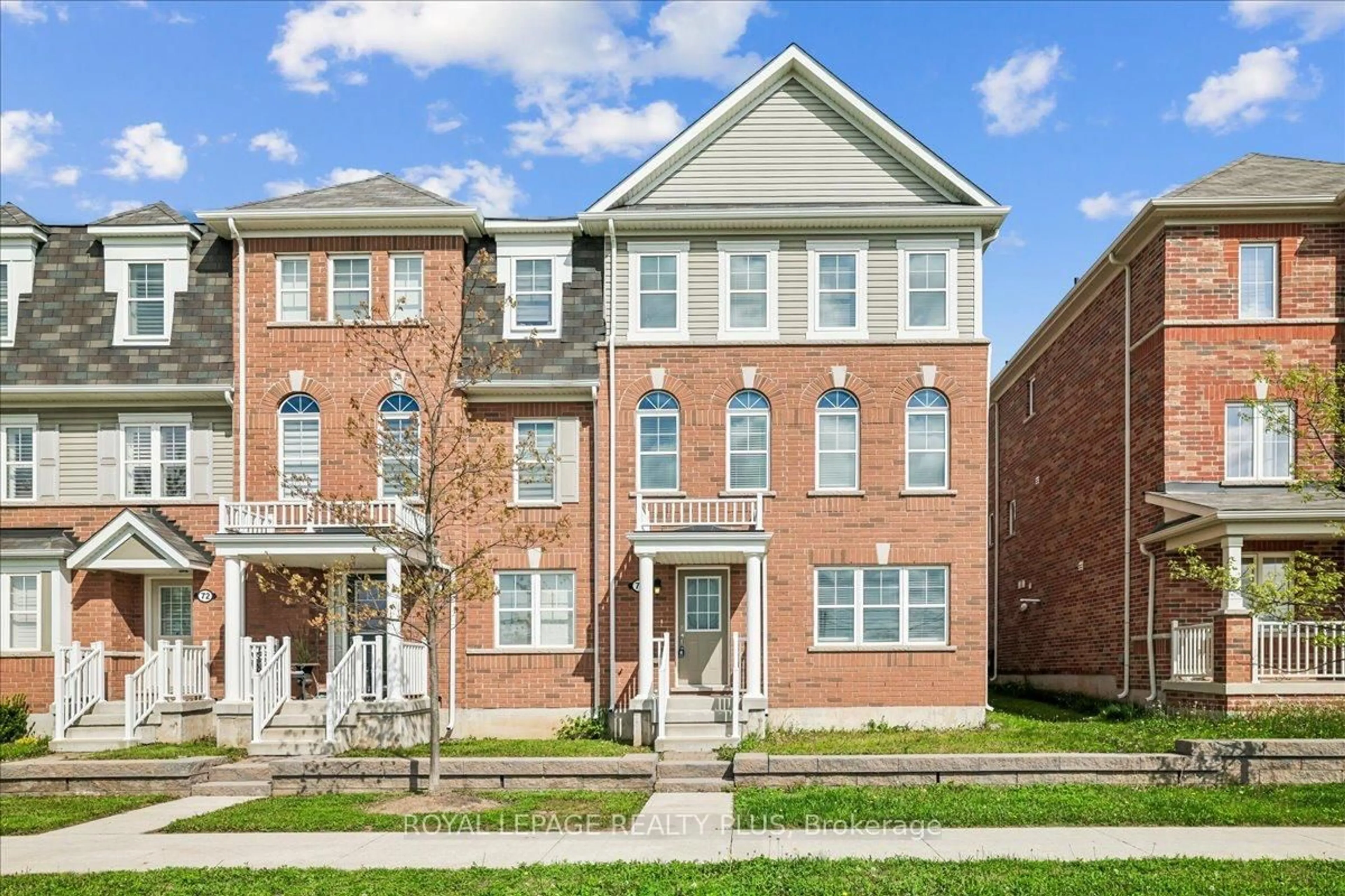 Home with brick exterior material, street for 22 Spring Creek Dr #74, Hamilton Ontario L8B 1V7