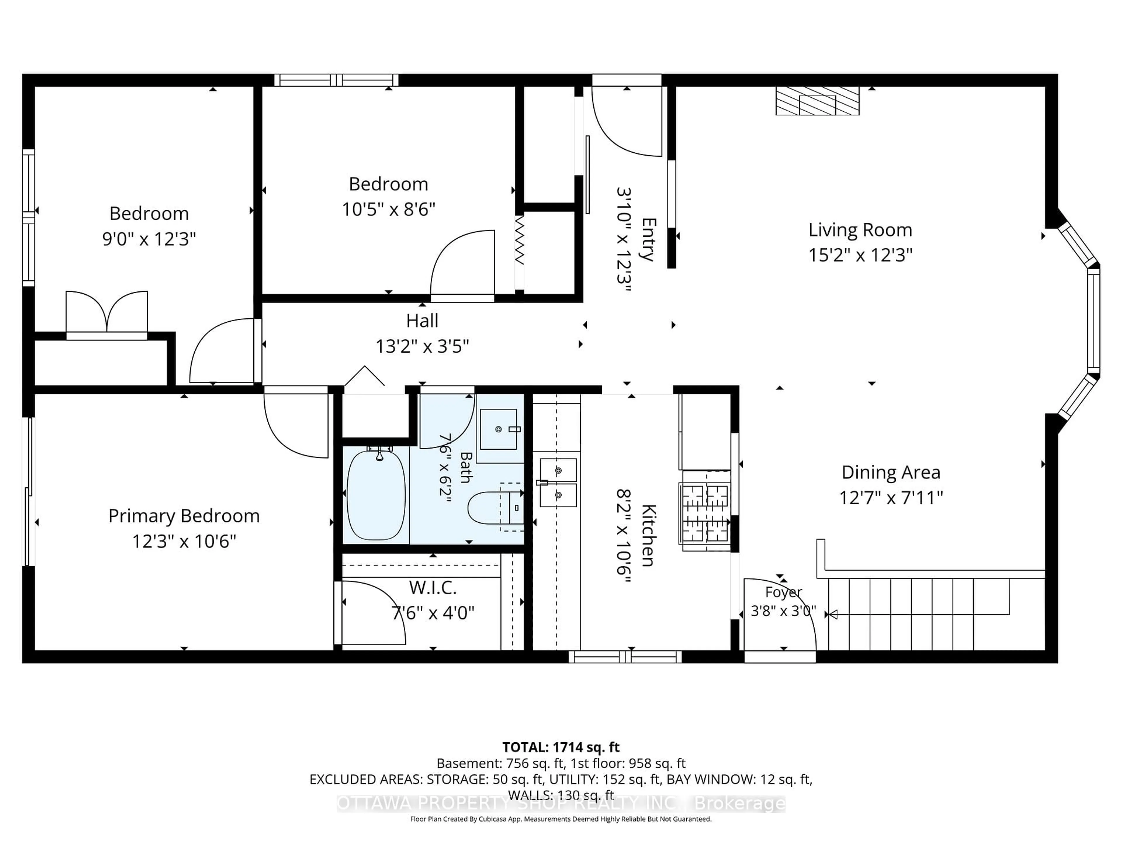 Floor plan for 49 Country Lane, Ottawa Ontario K2L 1H9