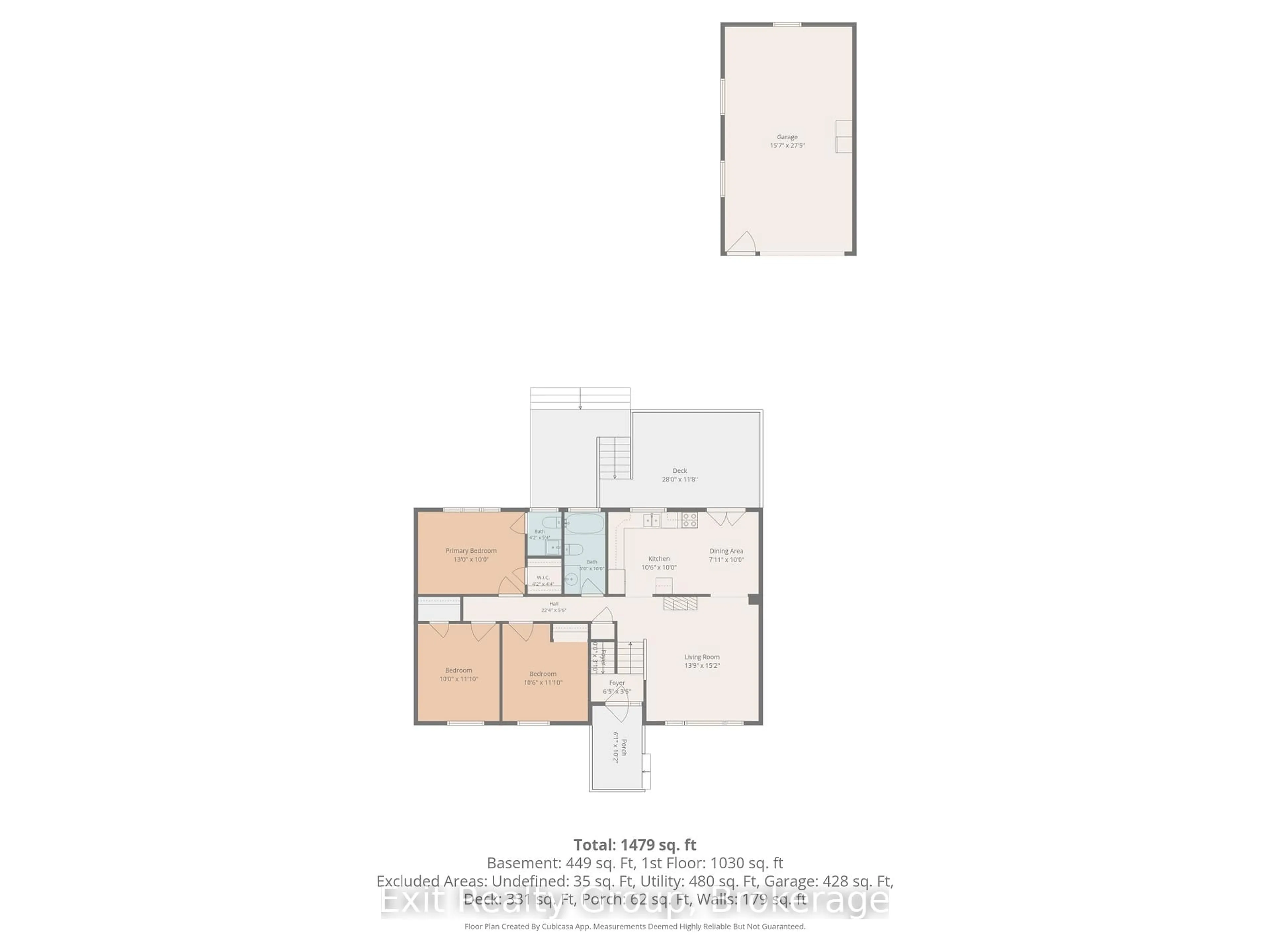 Floor plan for 13 Huffman Rd, Hastings Ontario K0K 2C0