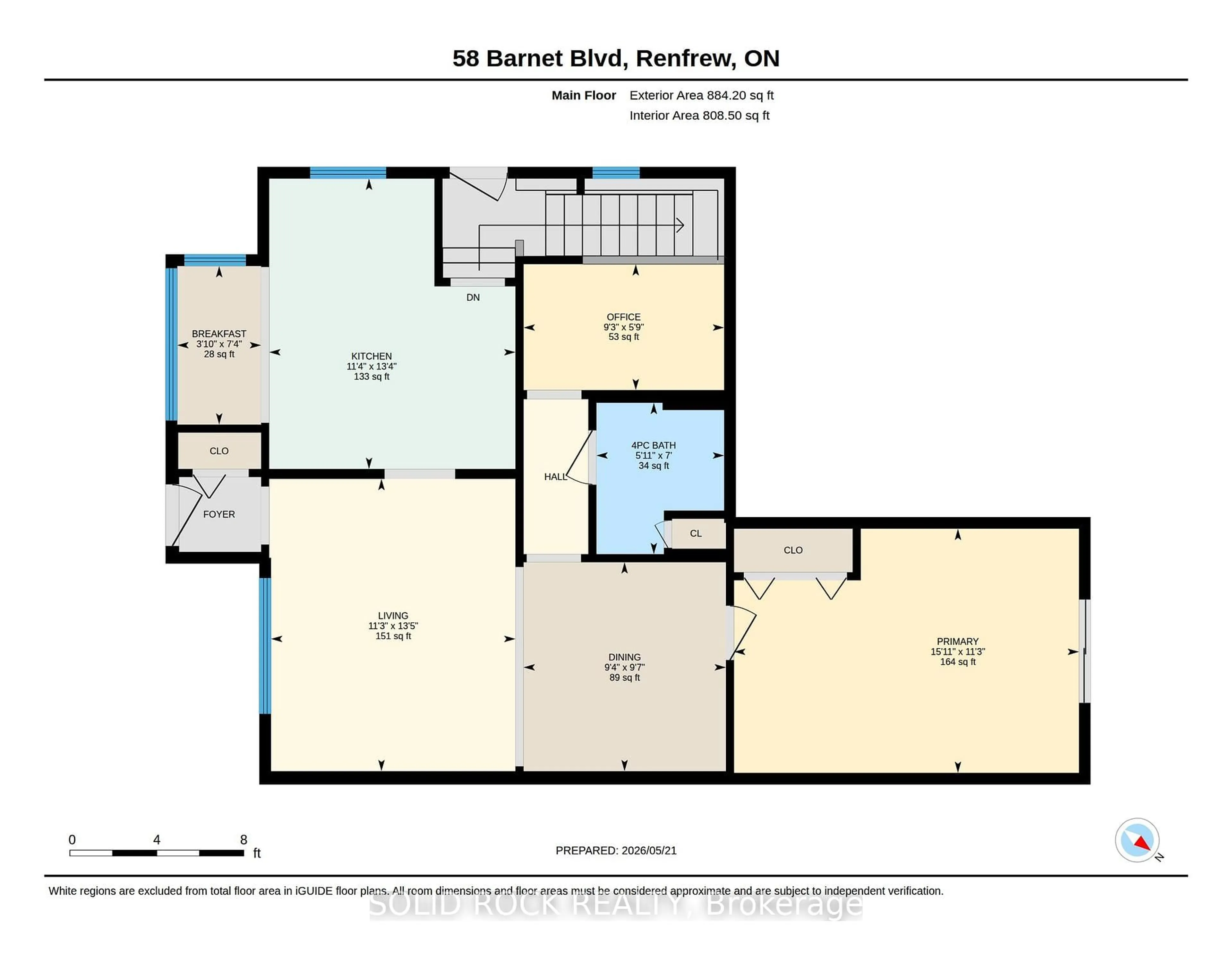 Floor plan for 58 Barnet Blvd, Renfrew Ontario K7V 2M4