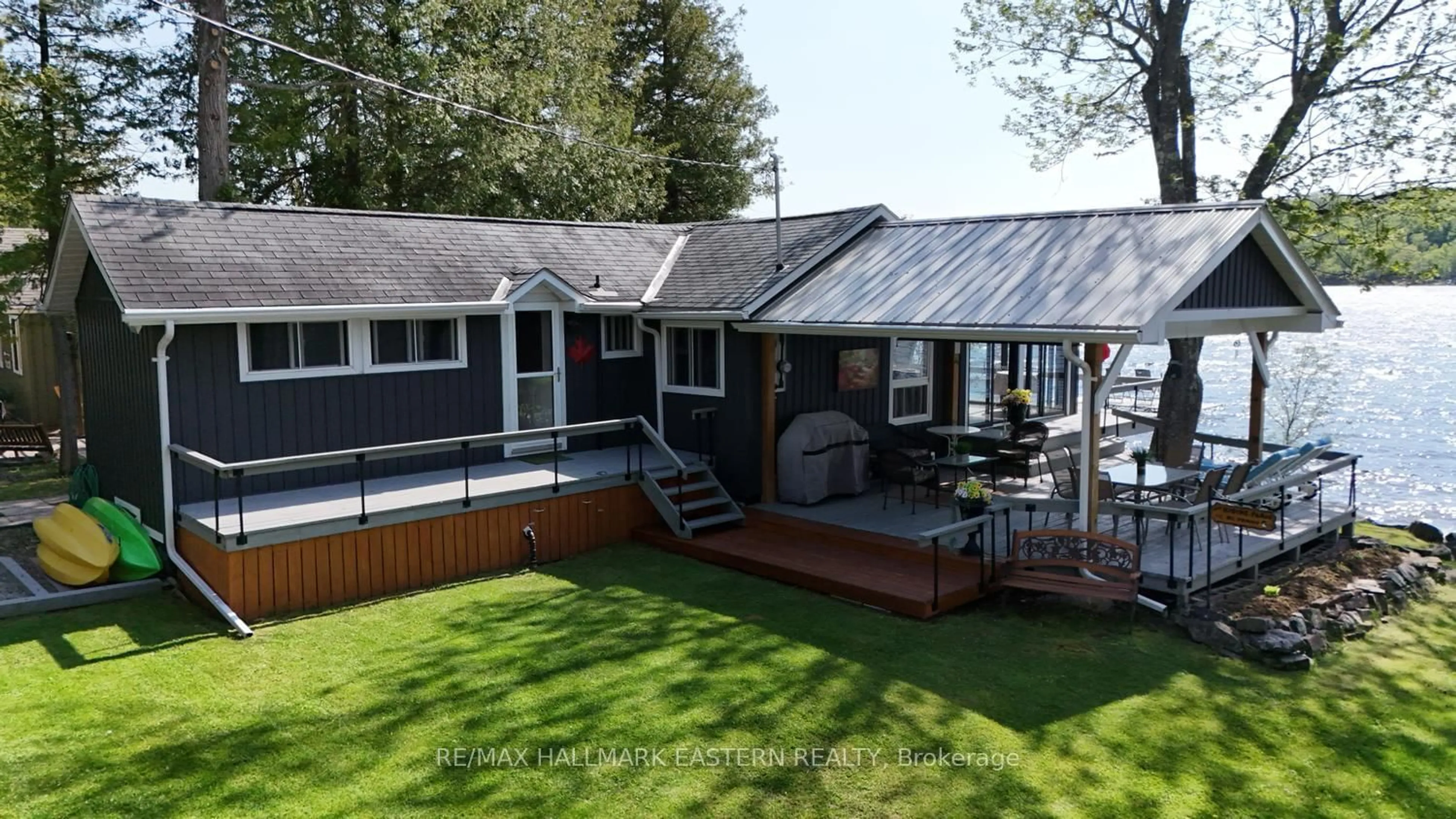 A pic from outside/outdoor area/front of a property/back of a property/a pic from drone, water/lake/river/ocean view for 328 Fire Route 33, Havelock-Belmont-Methuen Ontario K0L 1Z0